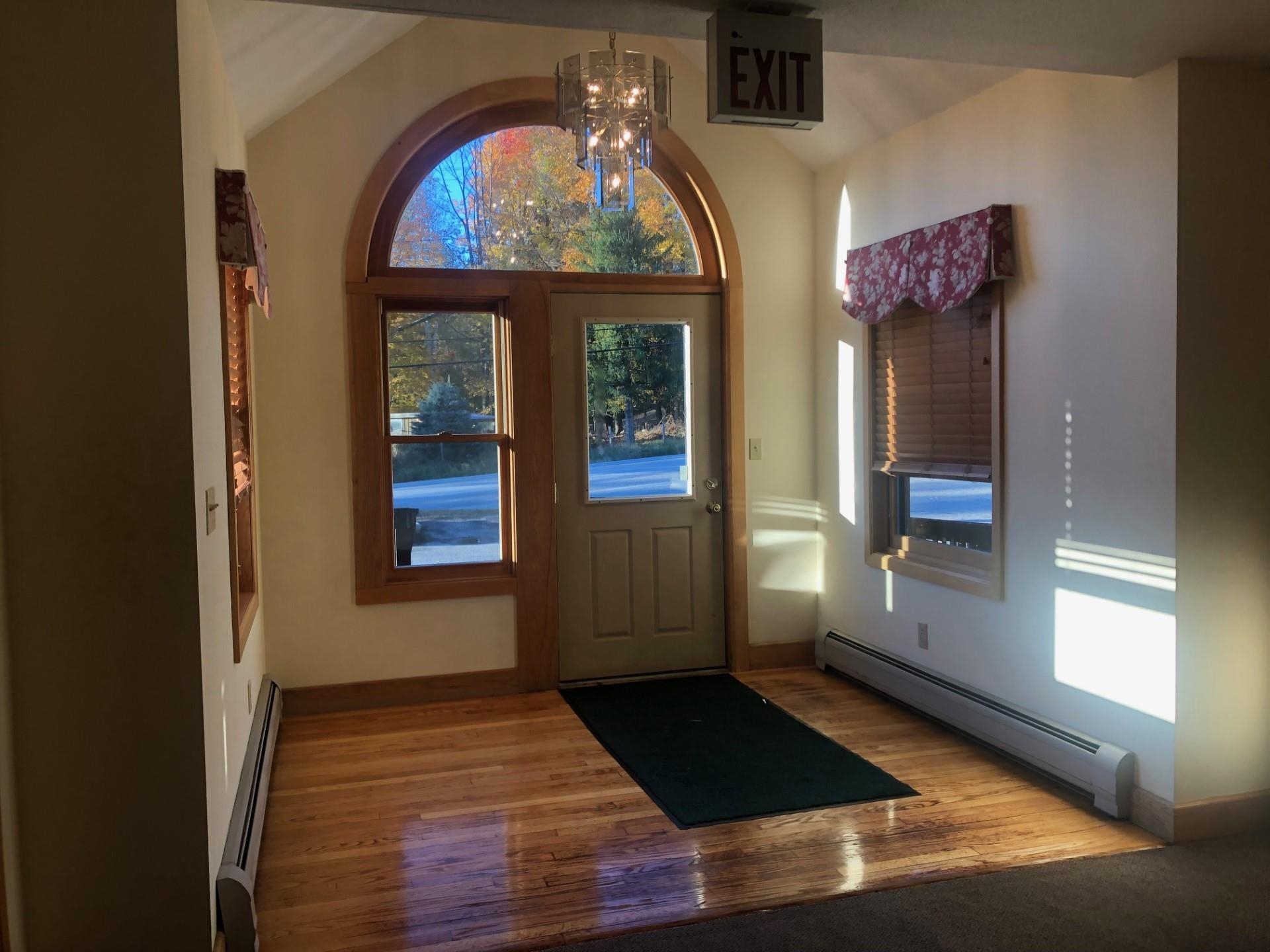 Interior of Main Entry facing north