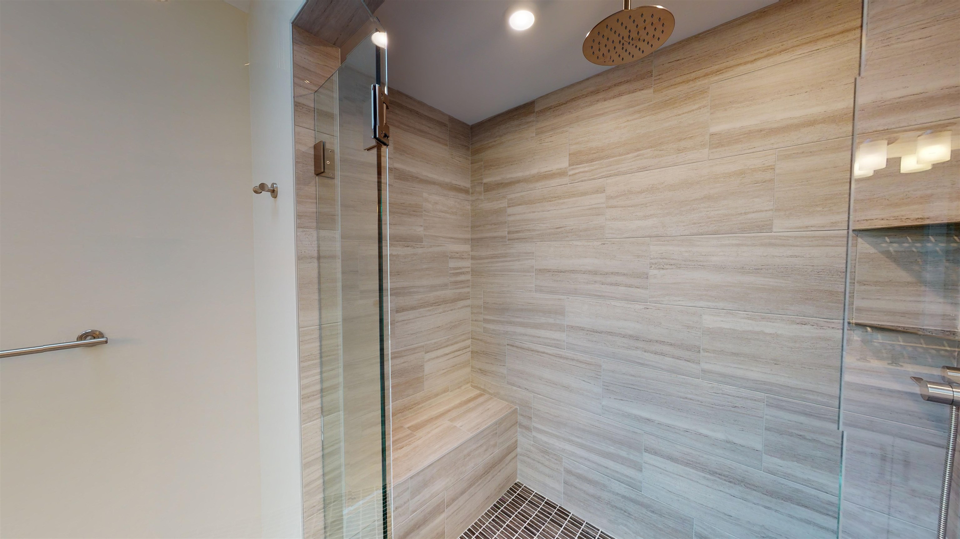 PRIMARY SUITE TILED SHOWER