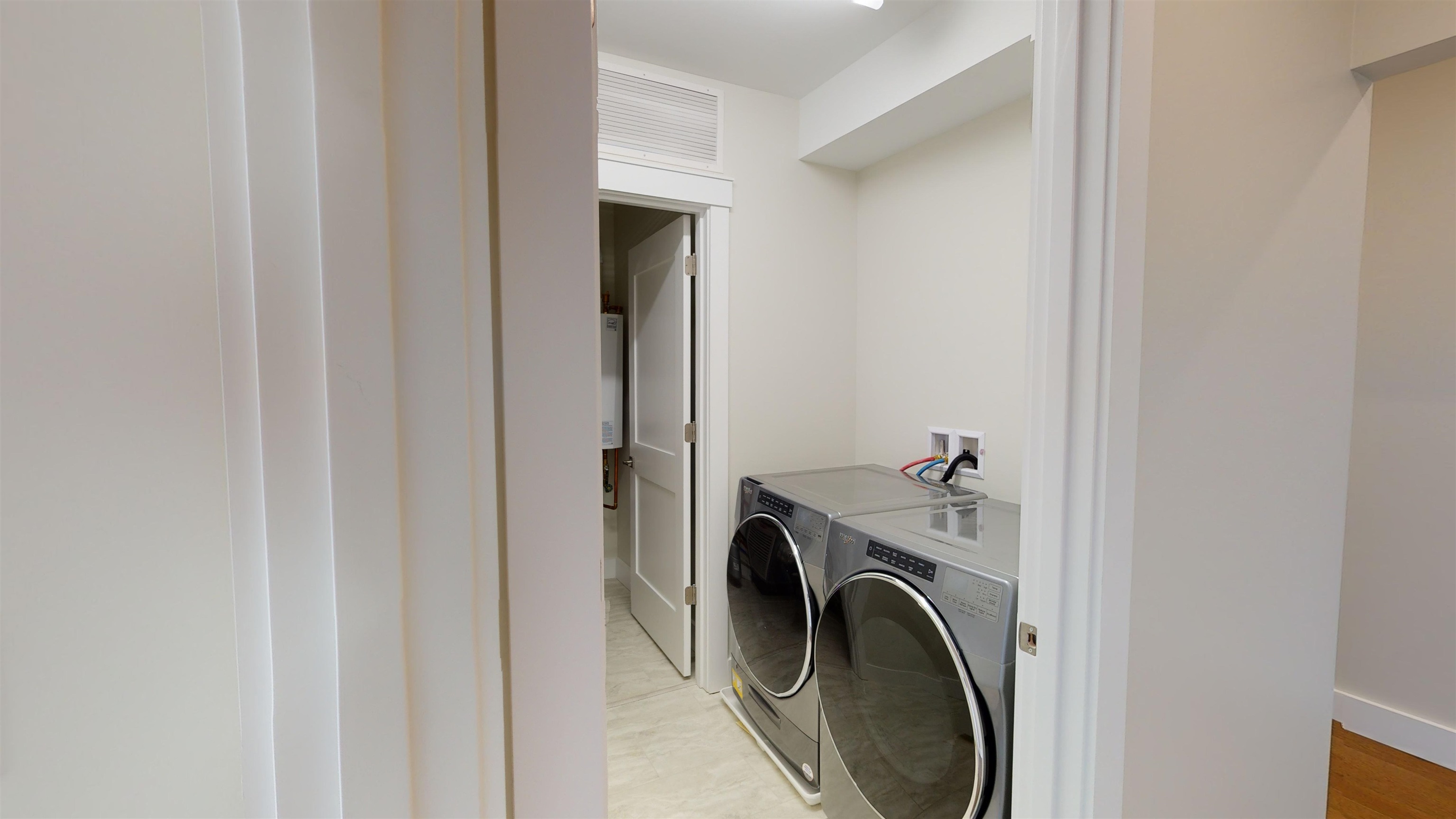SIMILAR UNIT - LAUNDRY AREA WITH UPGRADED W/D