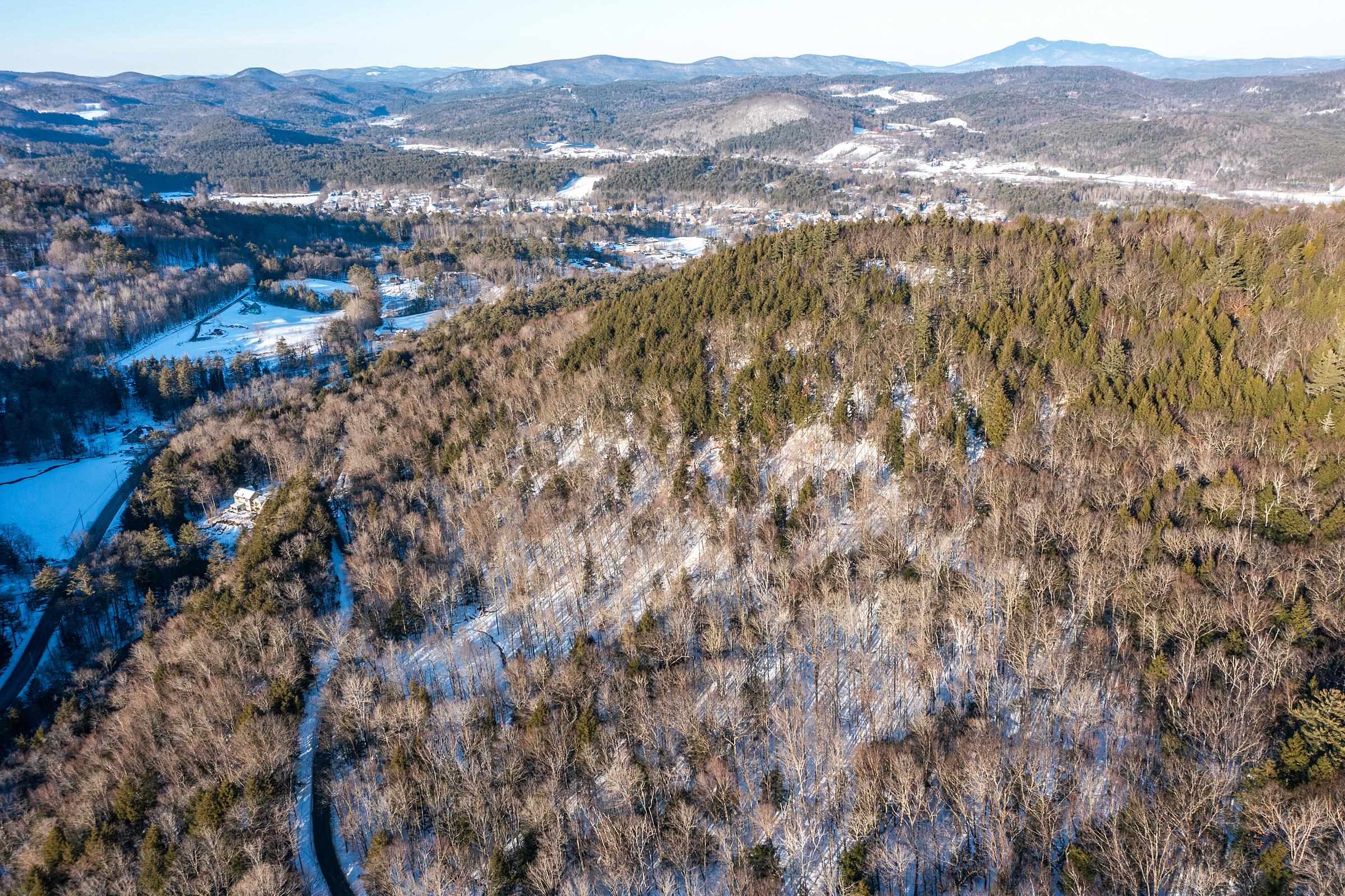 Northwesterly view