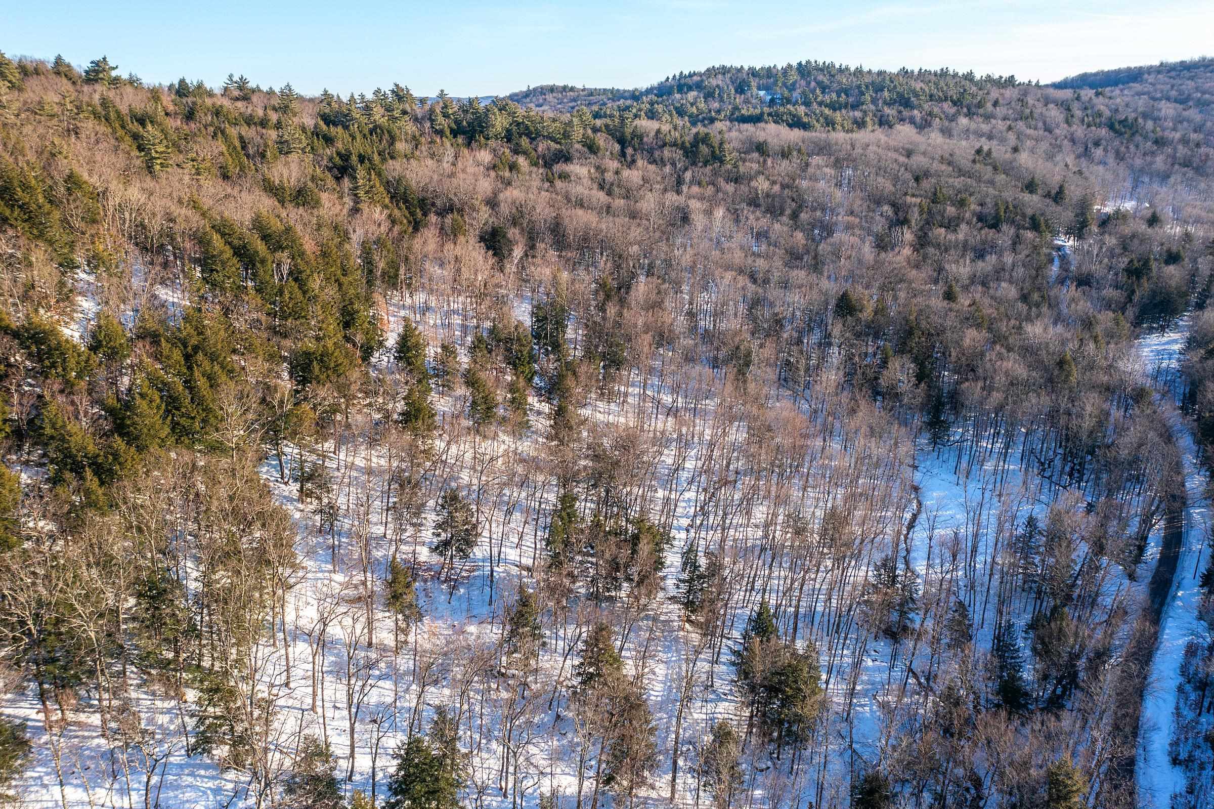 Looking Southeast over the land and beyond