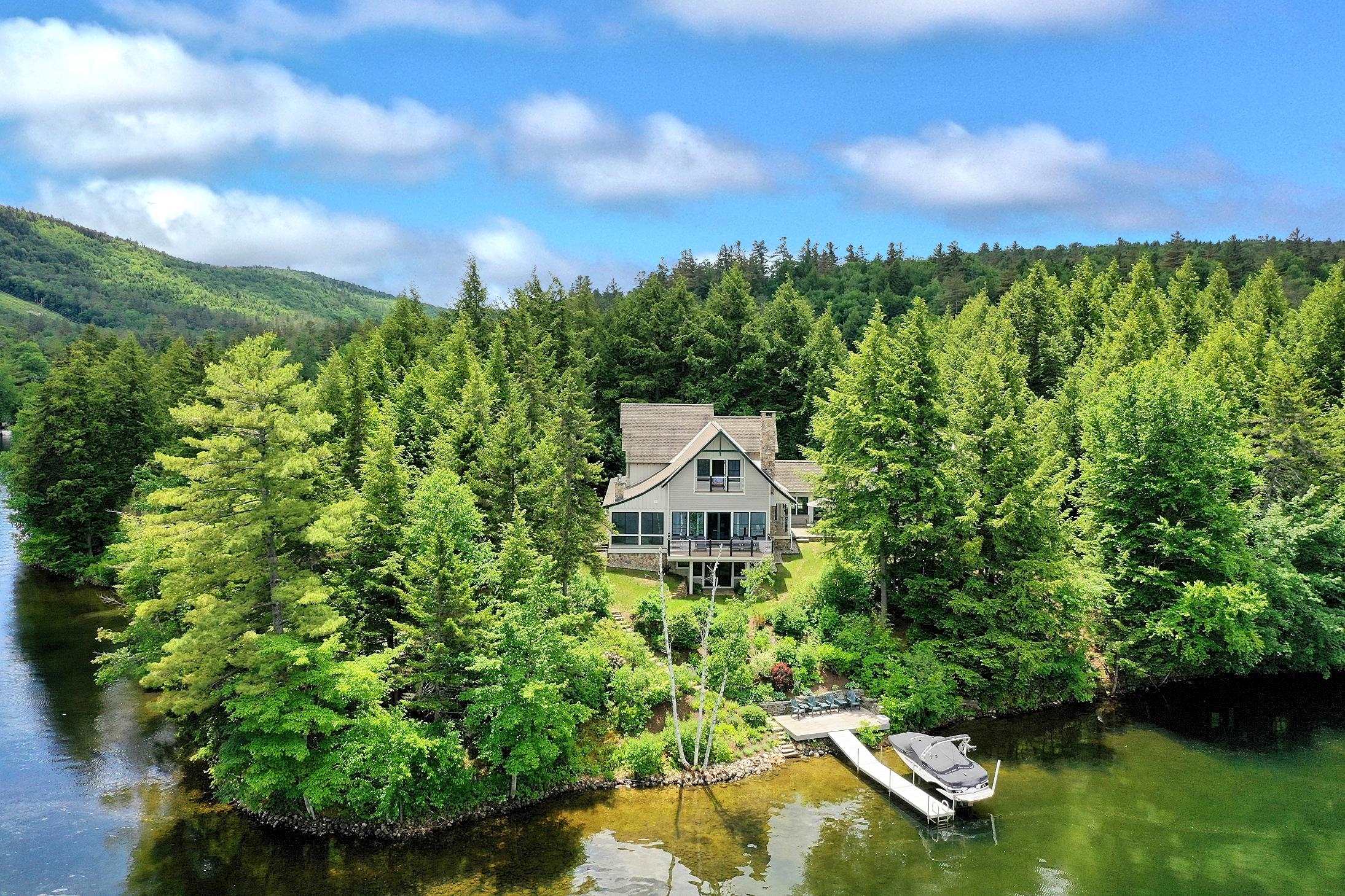 LUDLOW VT Lake House for sale $$3,500,000 | $801 per sq.ft.