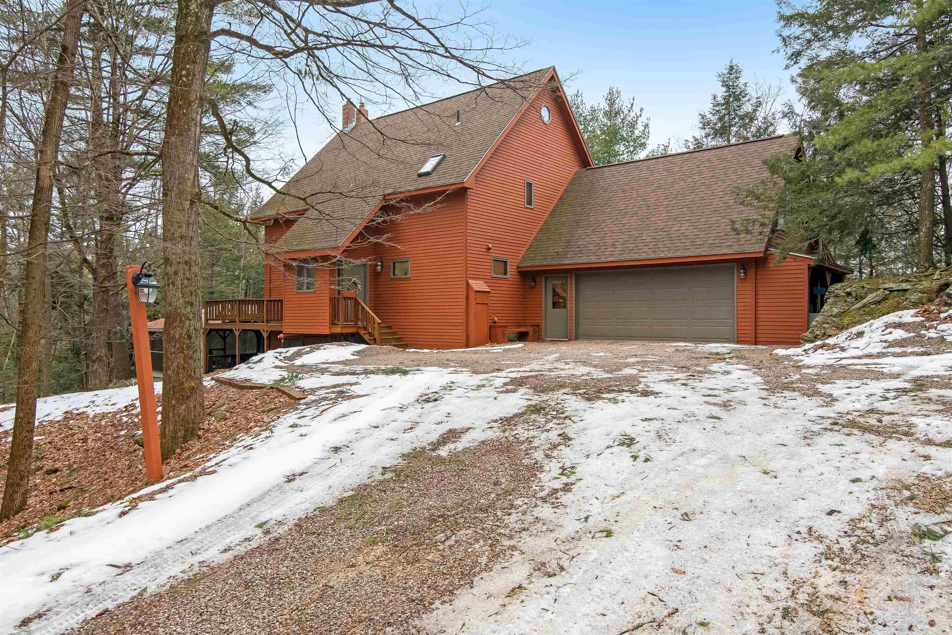 Enjoy luxurious, private Vermont living here!