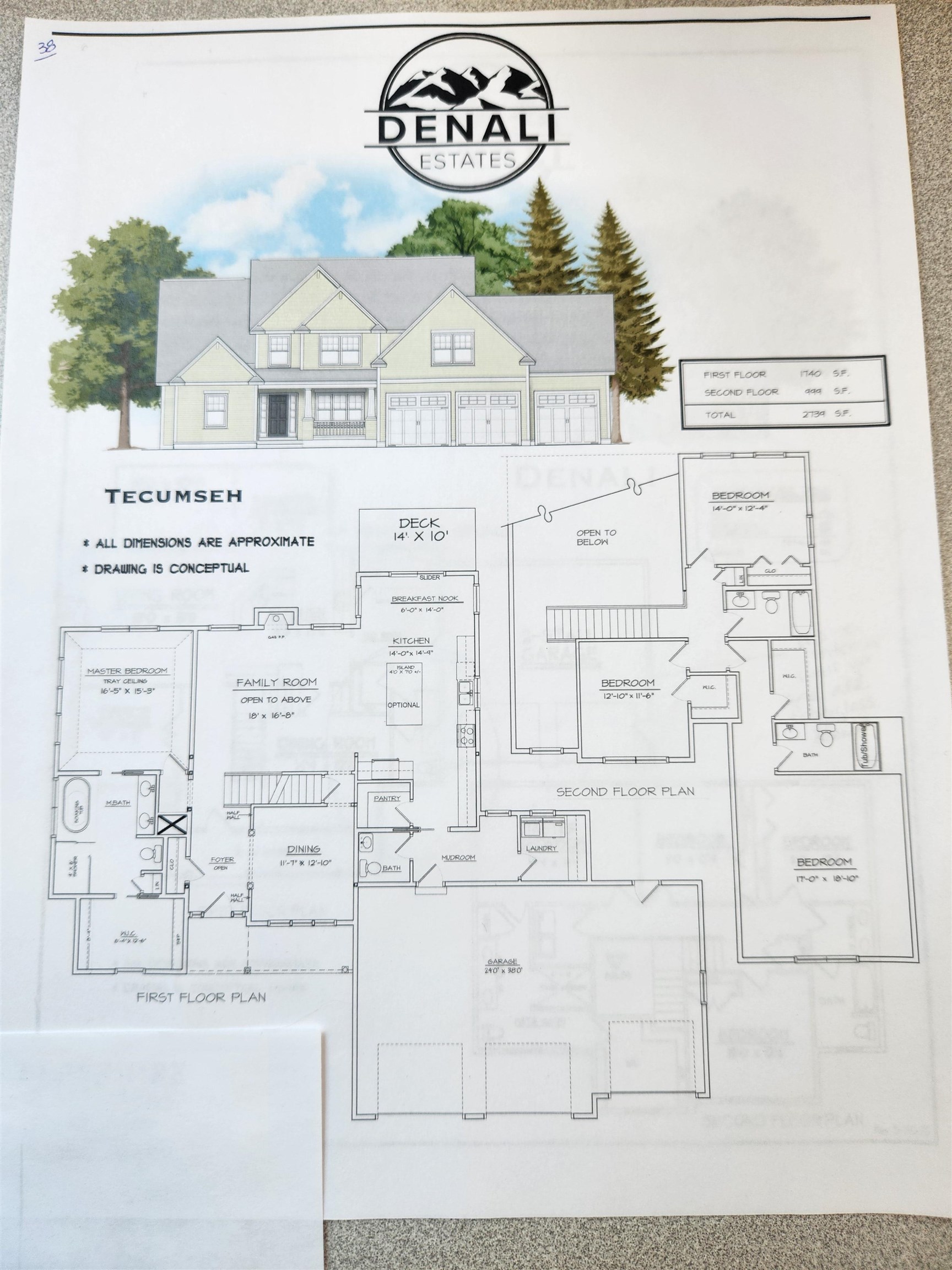 *** To be built*** Brand New Model and floor plan. The "Tecumseh" has a first floor Primary Bedroom suite, 3 and 1/2 baths, 3 car garage. This home can be yours before the year ends. Pick and choose your finishes too.
