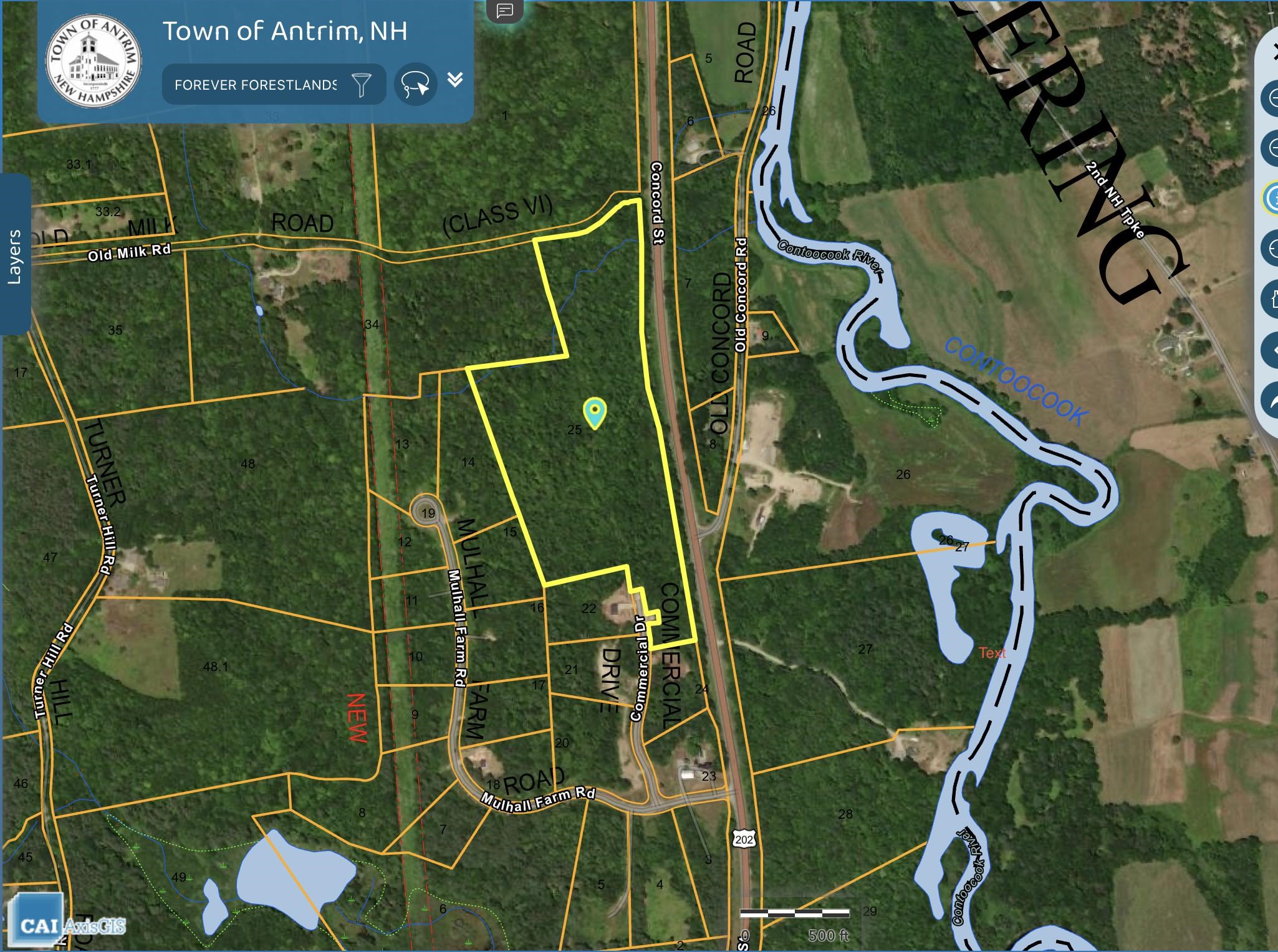 Antrim NH Land for sale $395,000 | 24.89 Acres  | Price Per Acre $0 