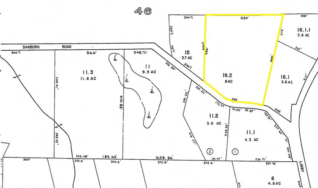 Map 49-Lot 16.2 Sanborn Road, Newfield, ME 