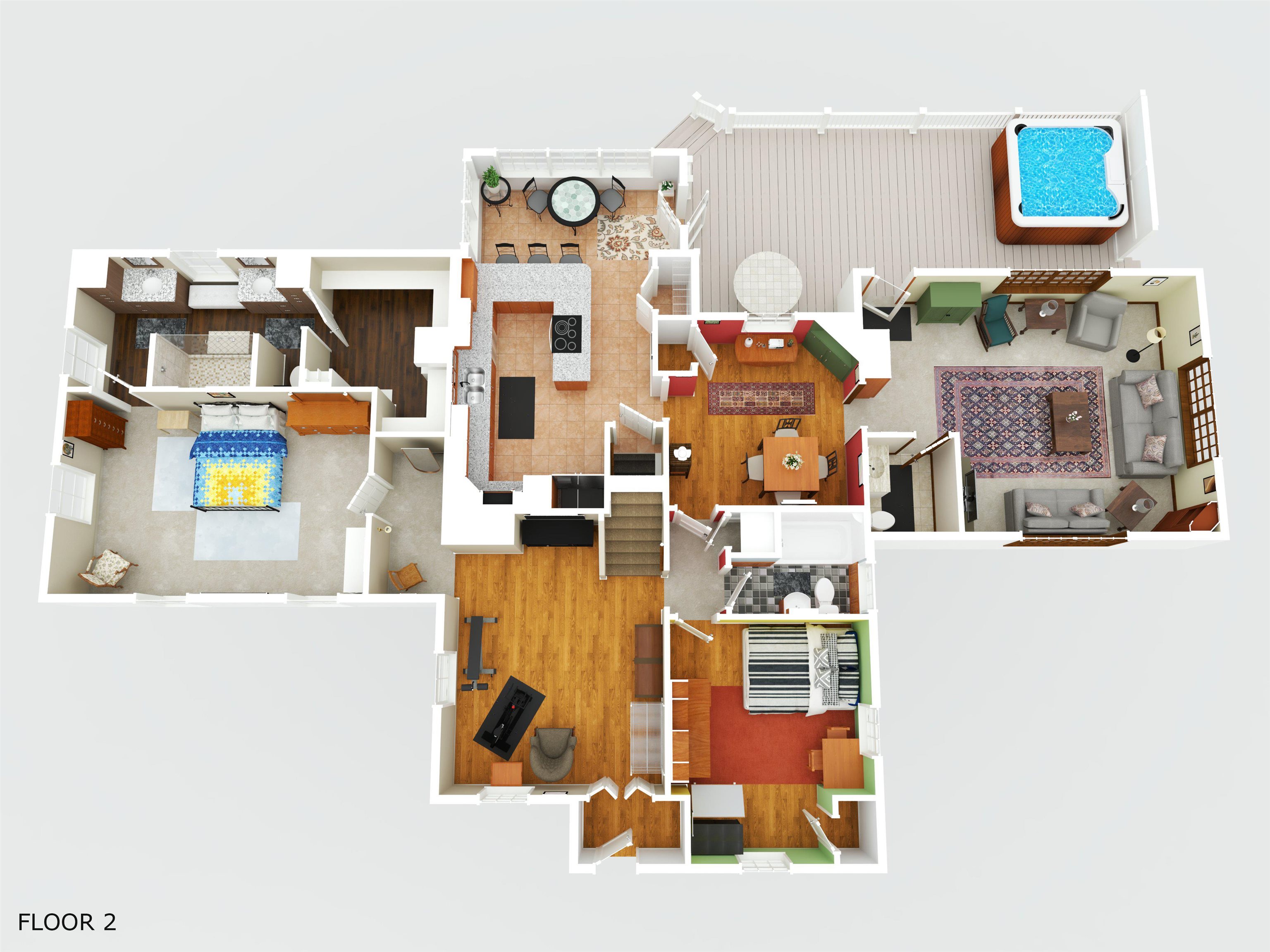 3d Layout-Virtual Staging