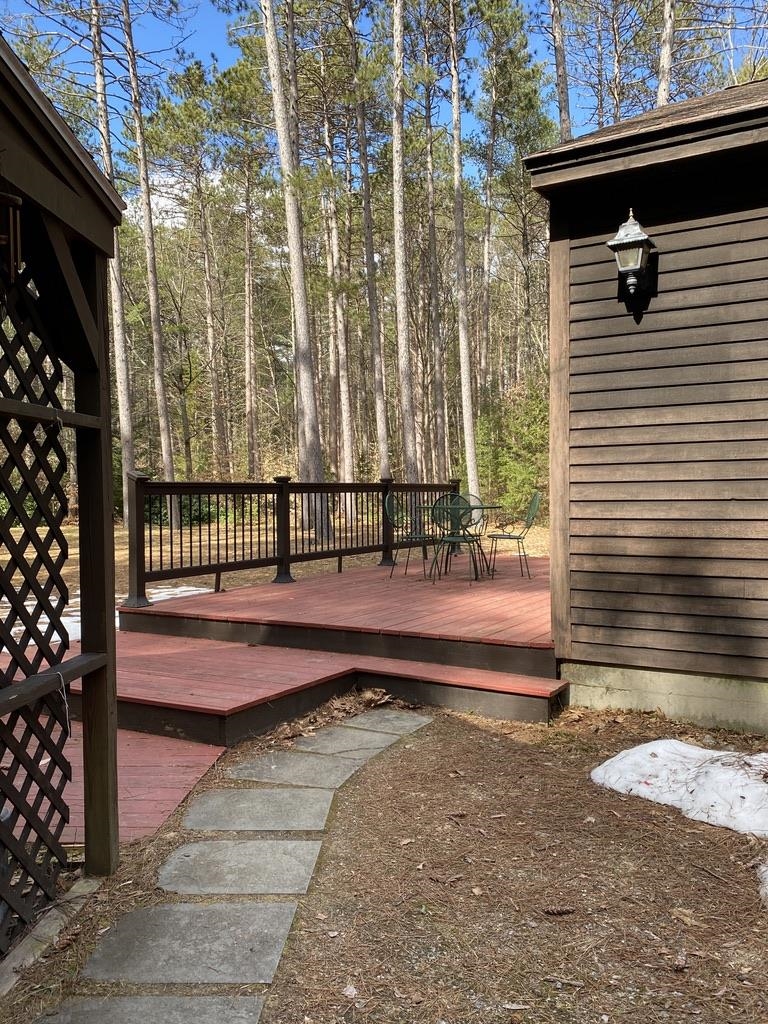 Path to back deck