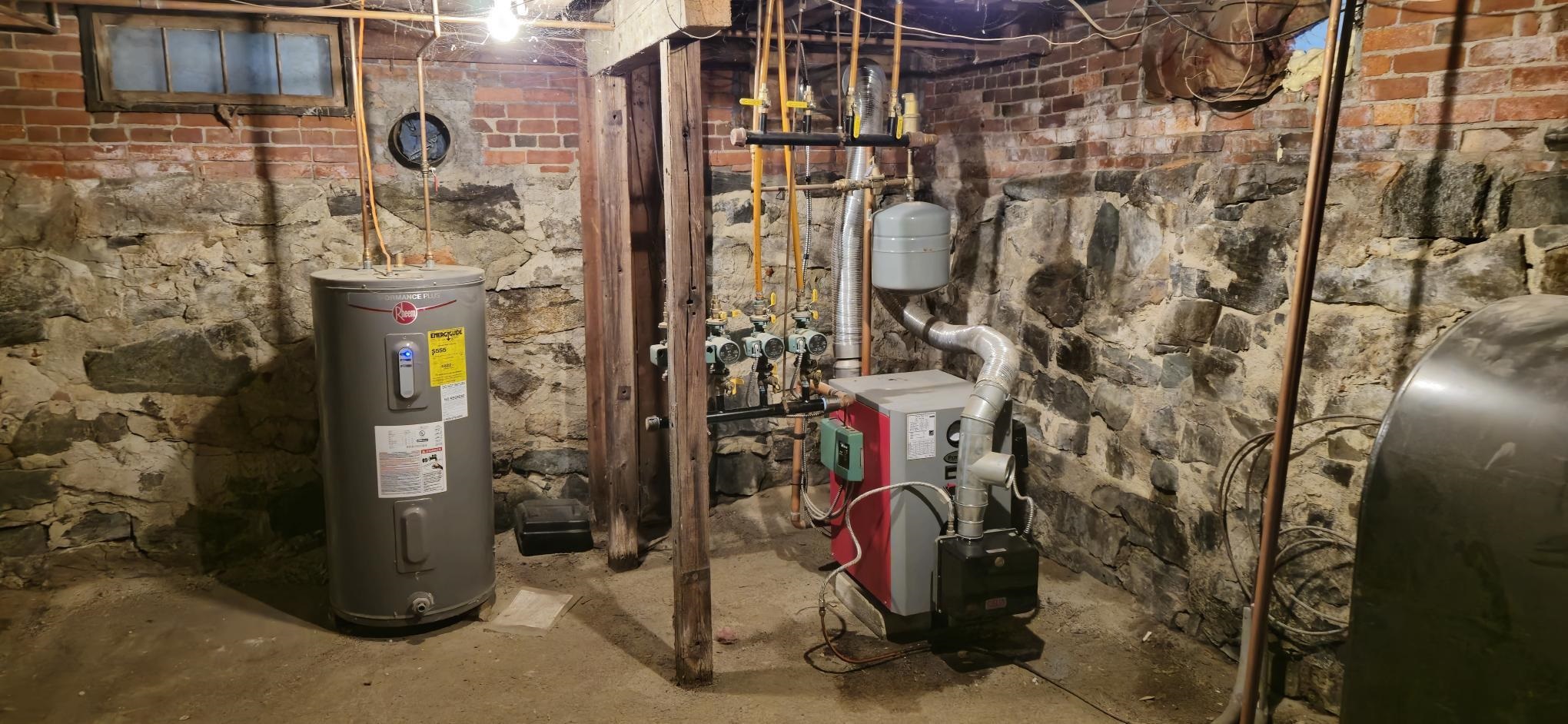 Furnace and water heater 2