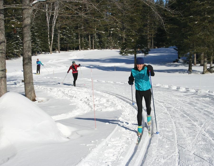 36 km of groomed ski trails