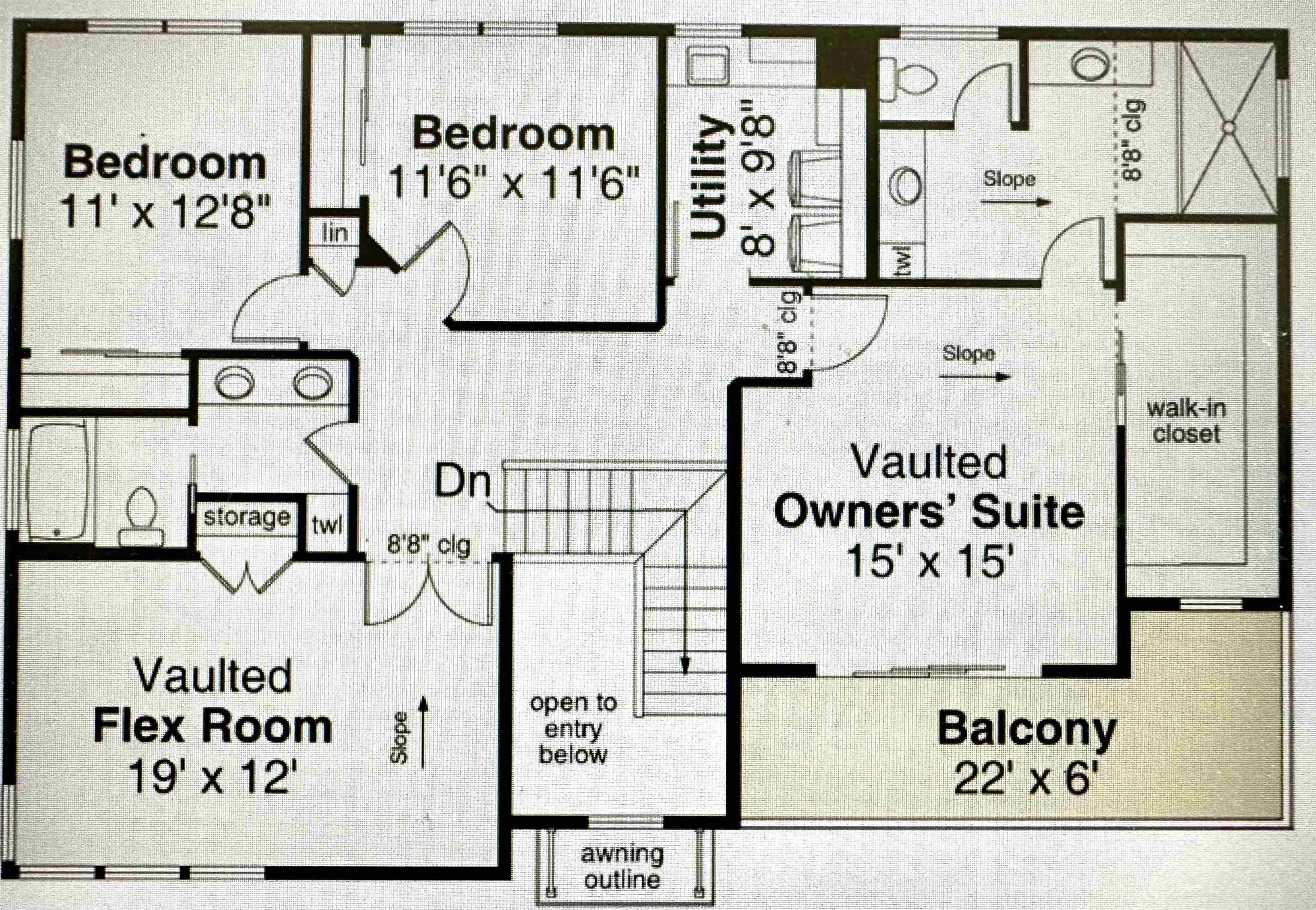 Possible 55x30 2nd Floor Plan