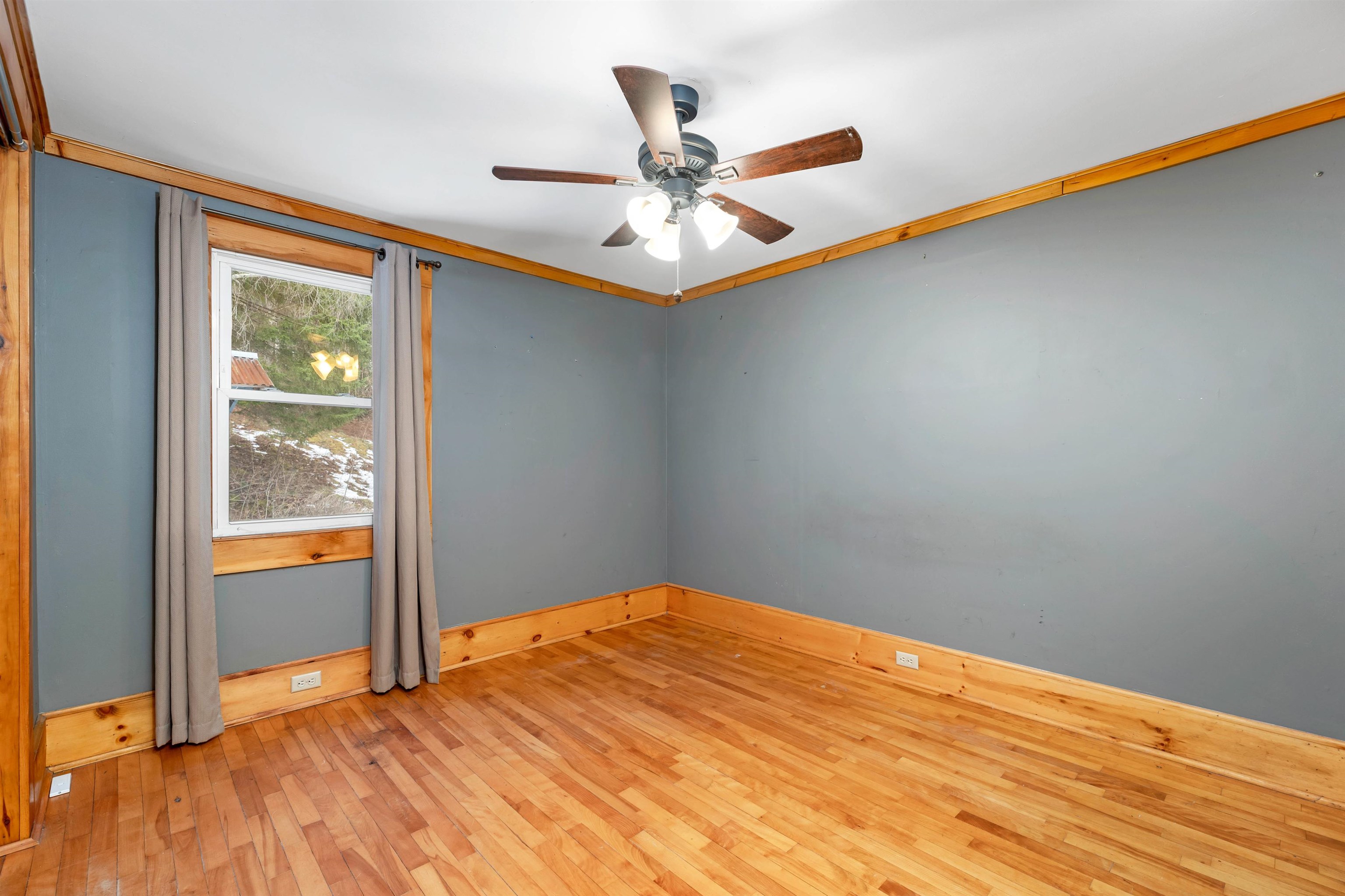 Primary Bedroom with Ceiling Fan/Light