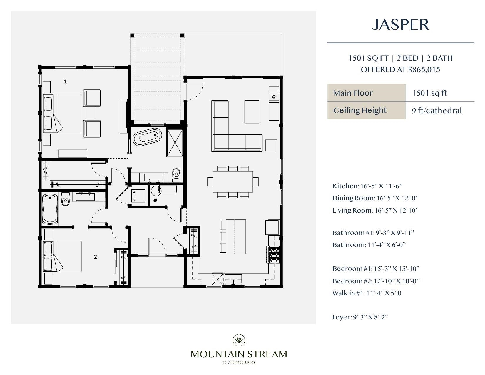 Jasper Floorplan