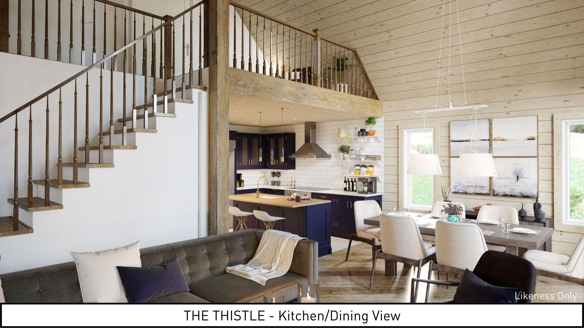 Thistle Kitchen/Dining View