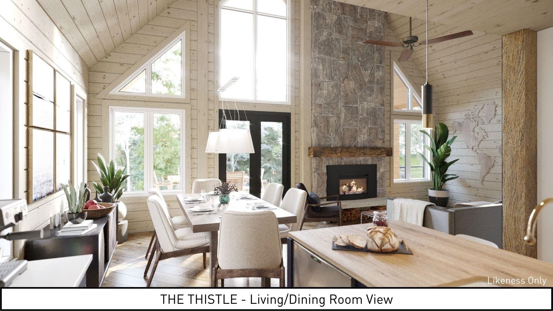 Thistle Living/Dining Room View