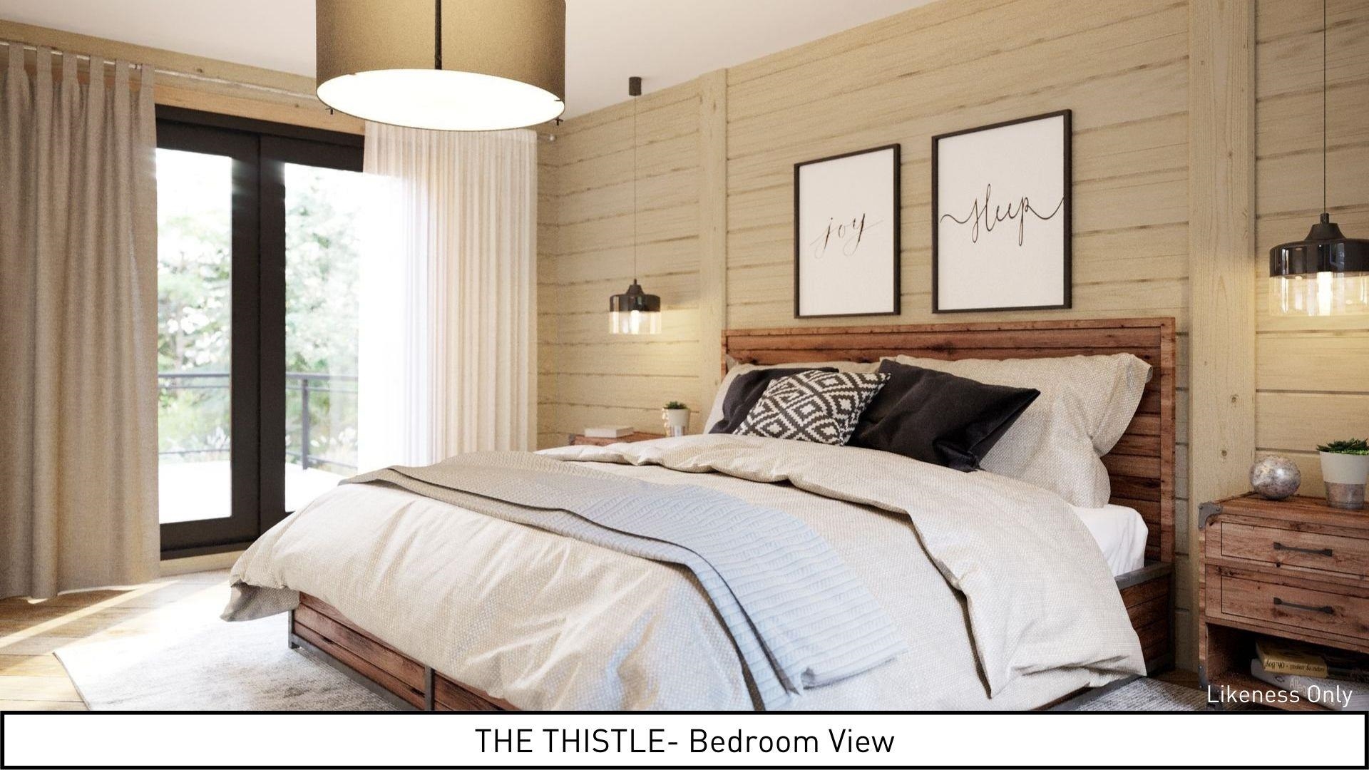 Thistle Bedroom View