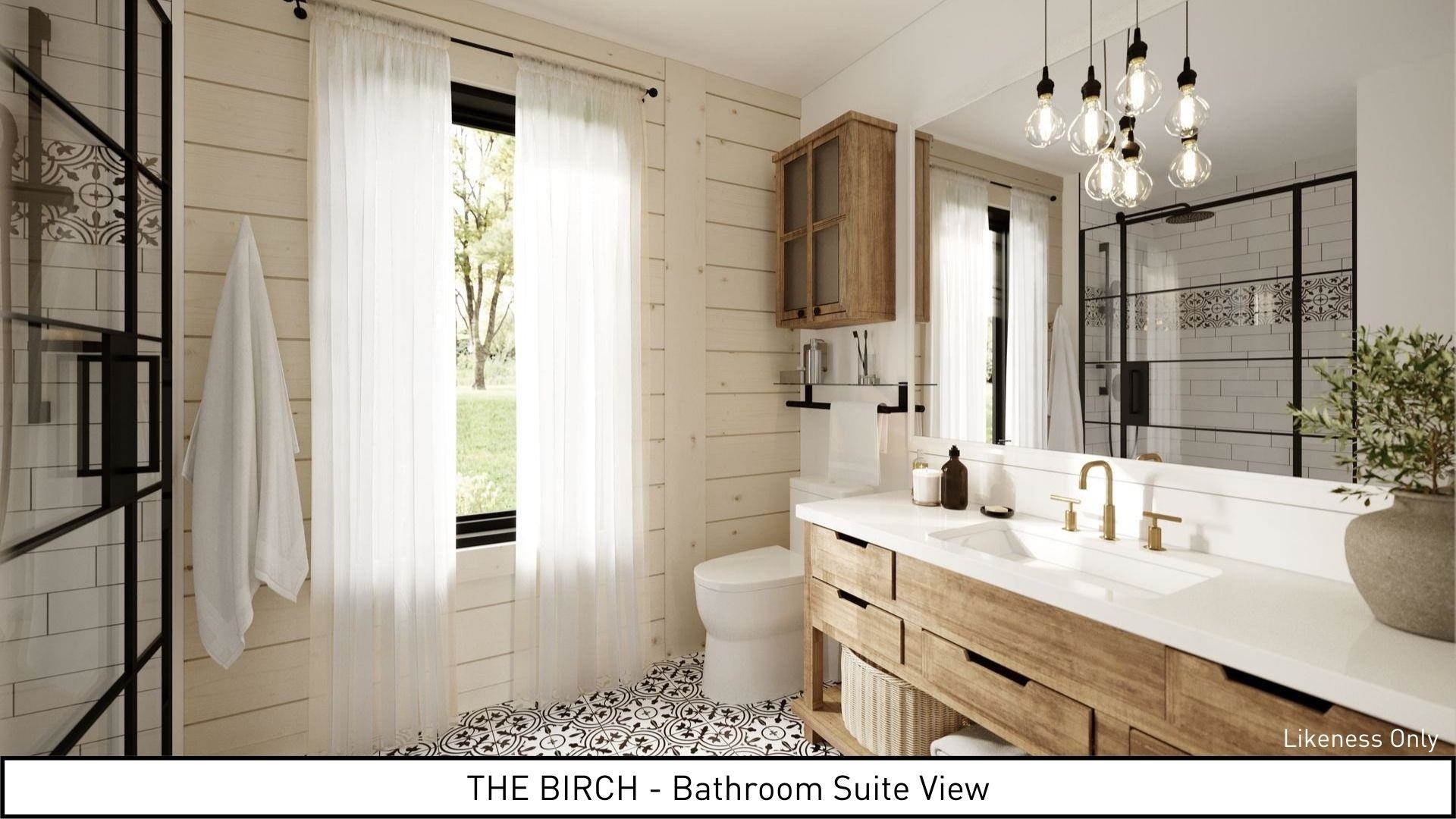 Birch Bathroom View