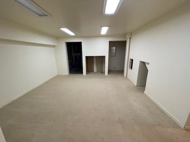 Basement - Partially finished