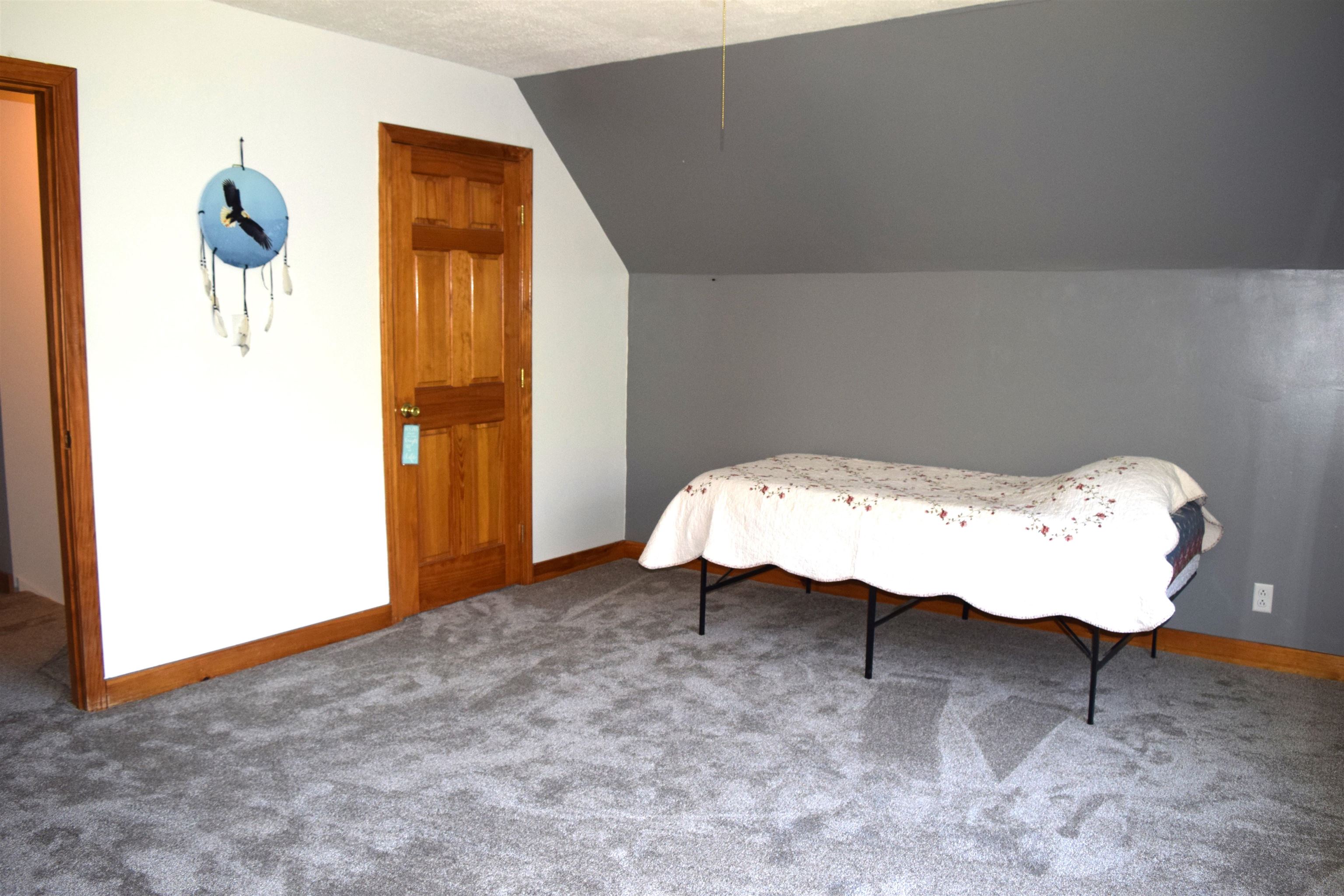 Spacious bedrooms with closets & all with new carpeting