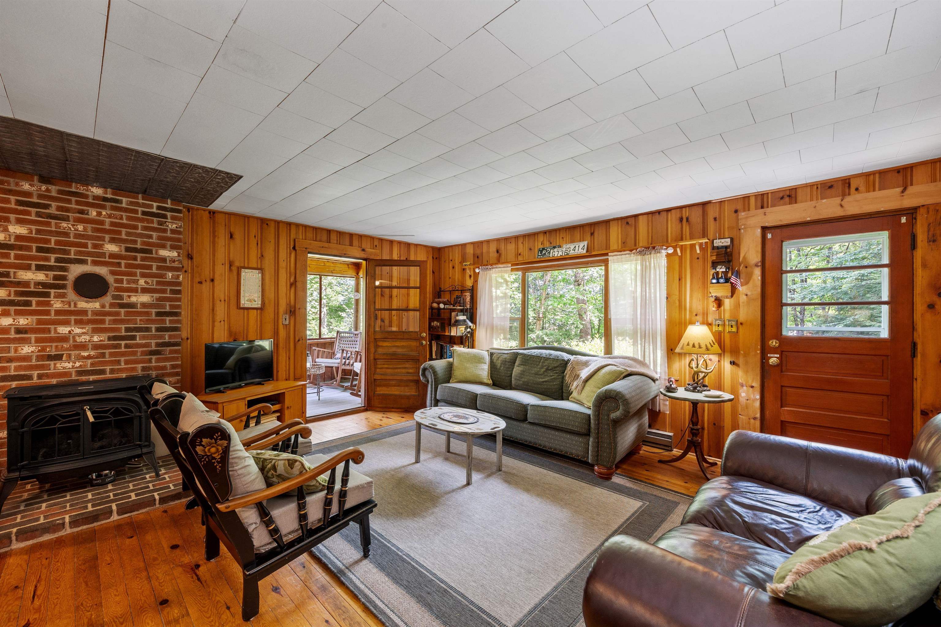 Open Concept Living Room Area