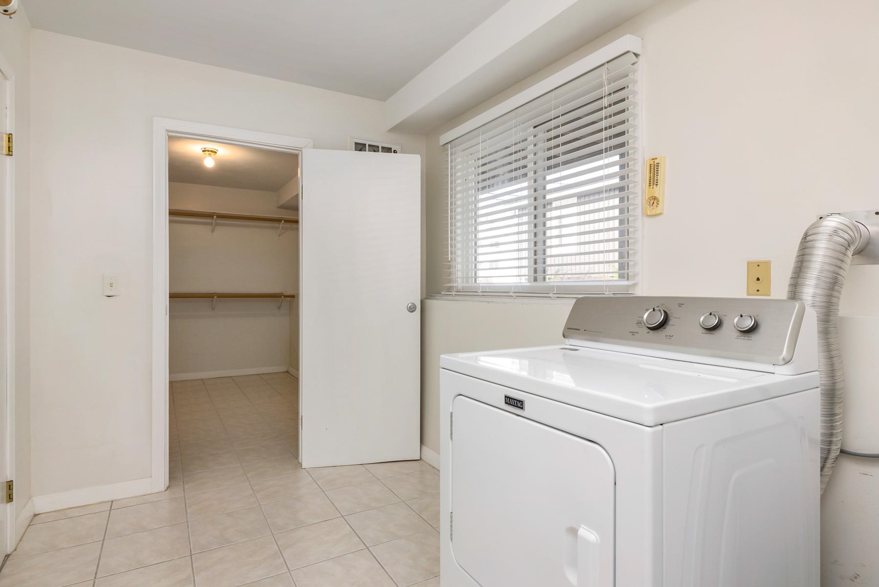 Laundry room and storage room