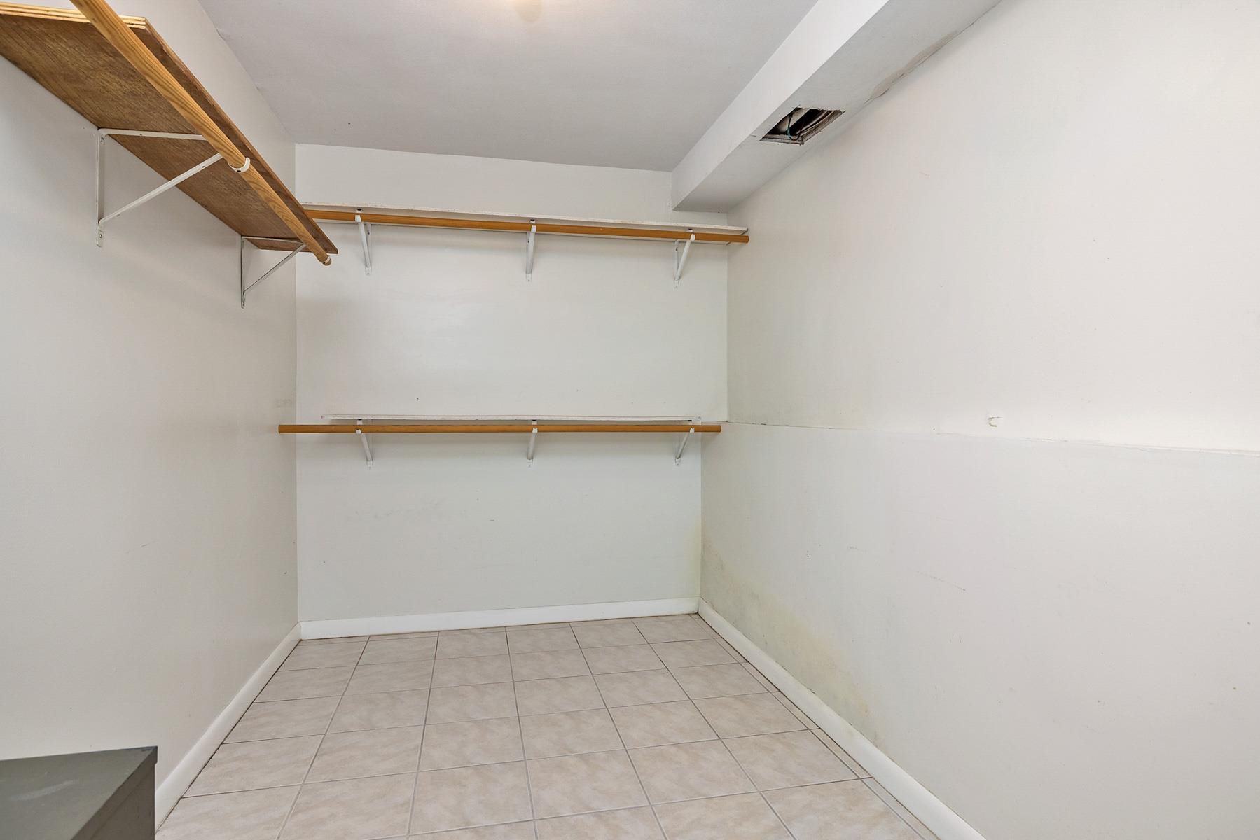 Great storage room off the laundry room