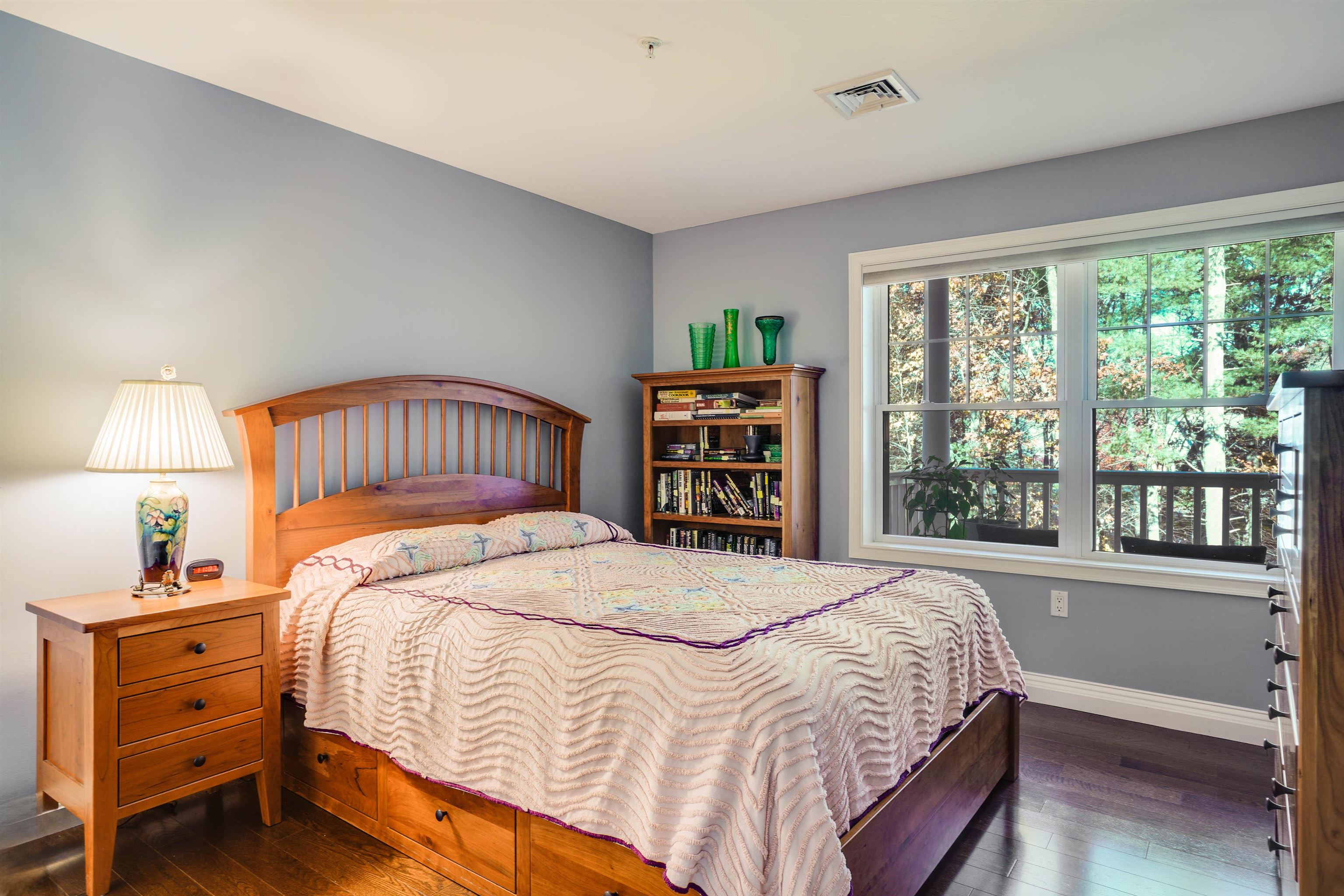 Bedroom #2 with Hardwood Floors