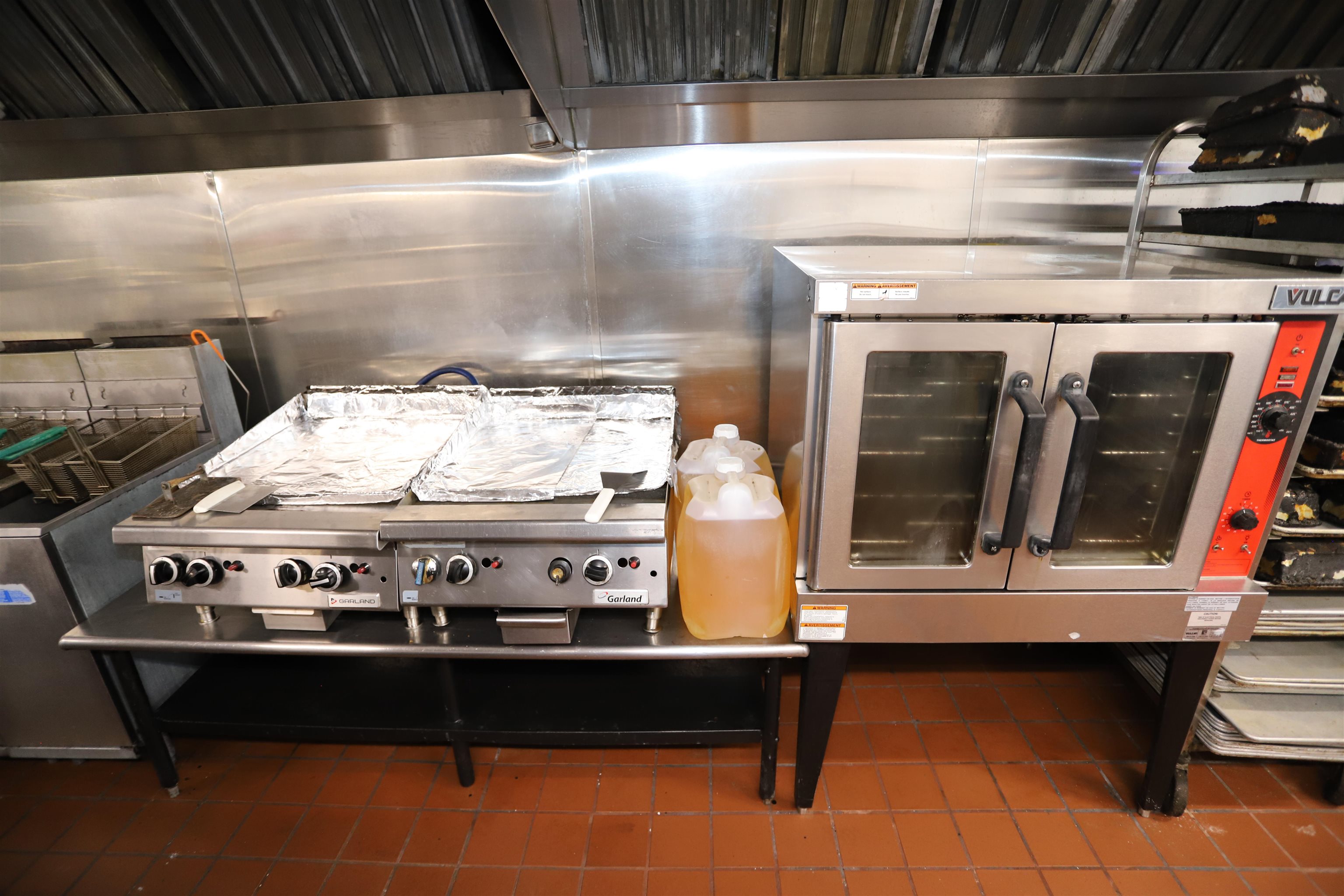 Oven & Griddle Top Stove