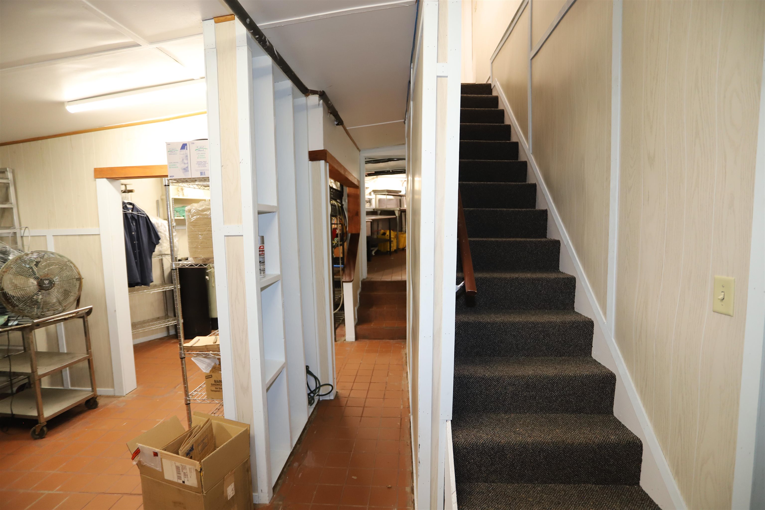 Dry Storage/Stairs to 2nd Fl