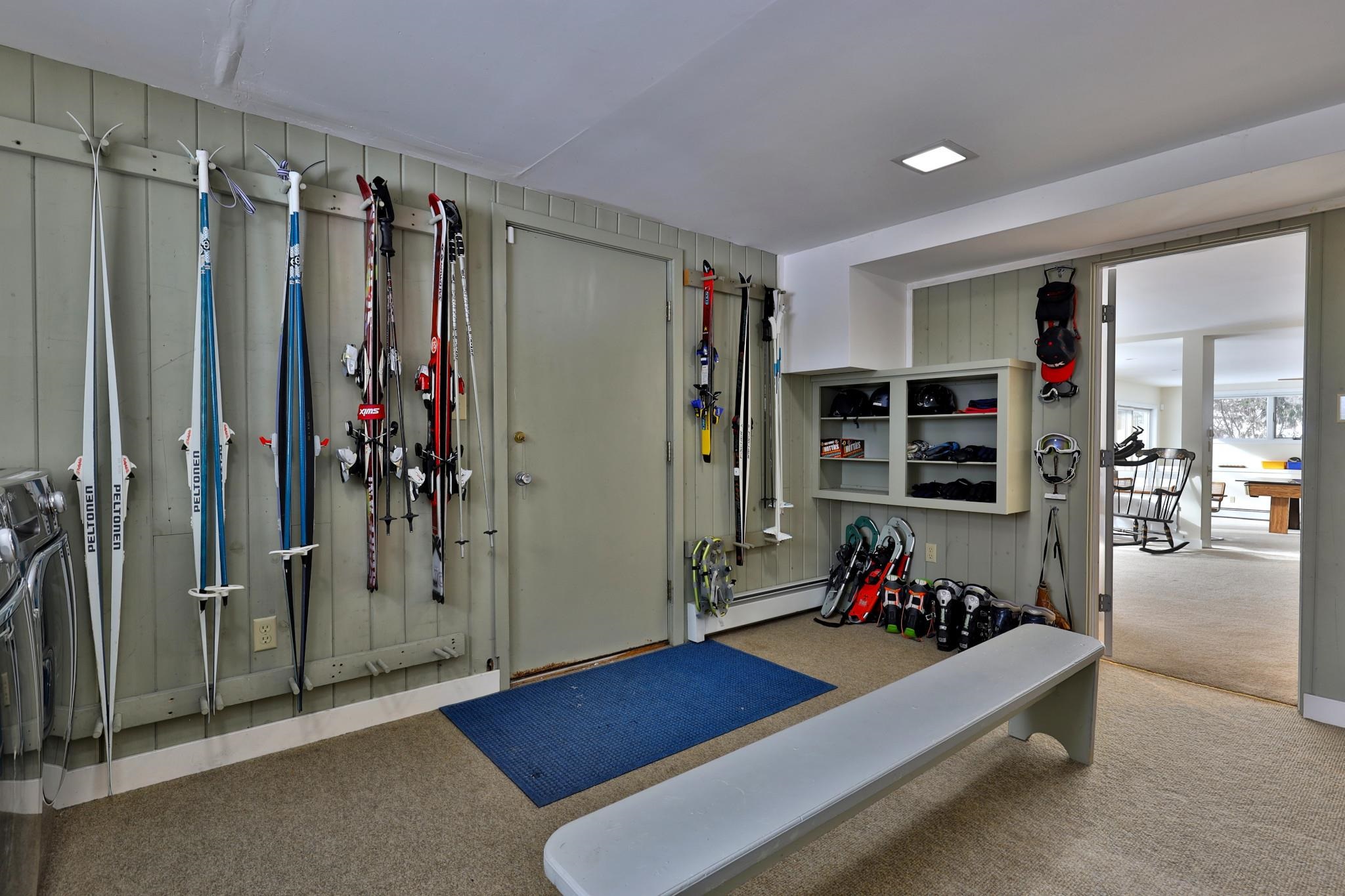 Ski-In/Ski-Out Ski Room