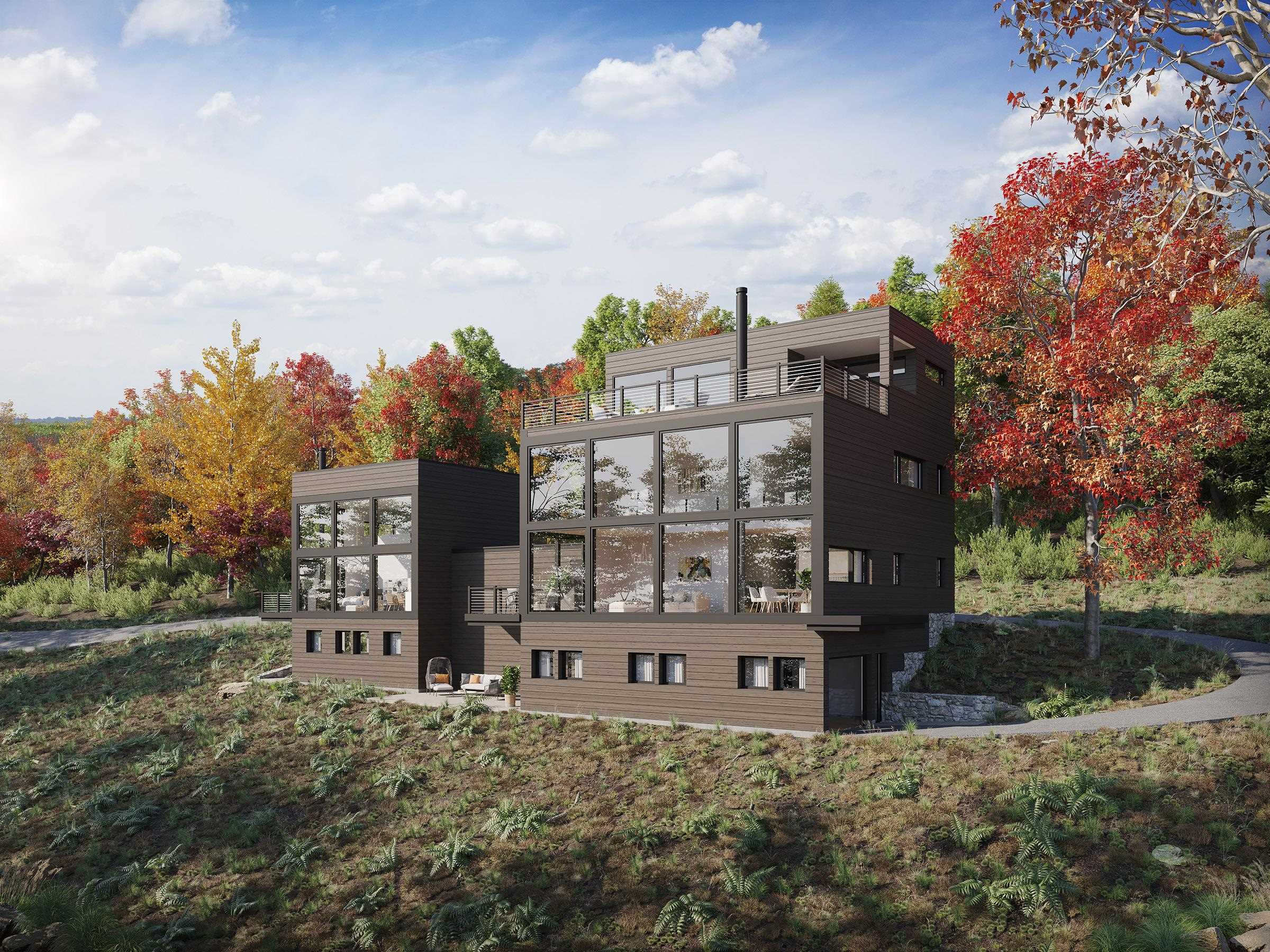 Rendering of different color exterior