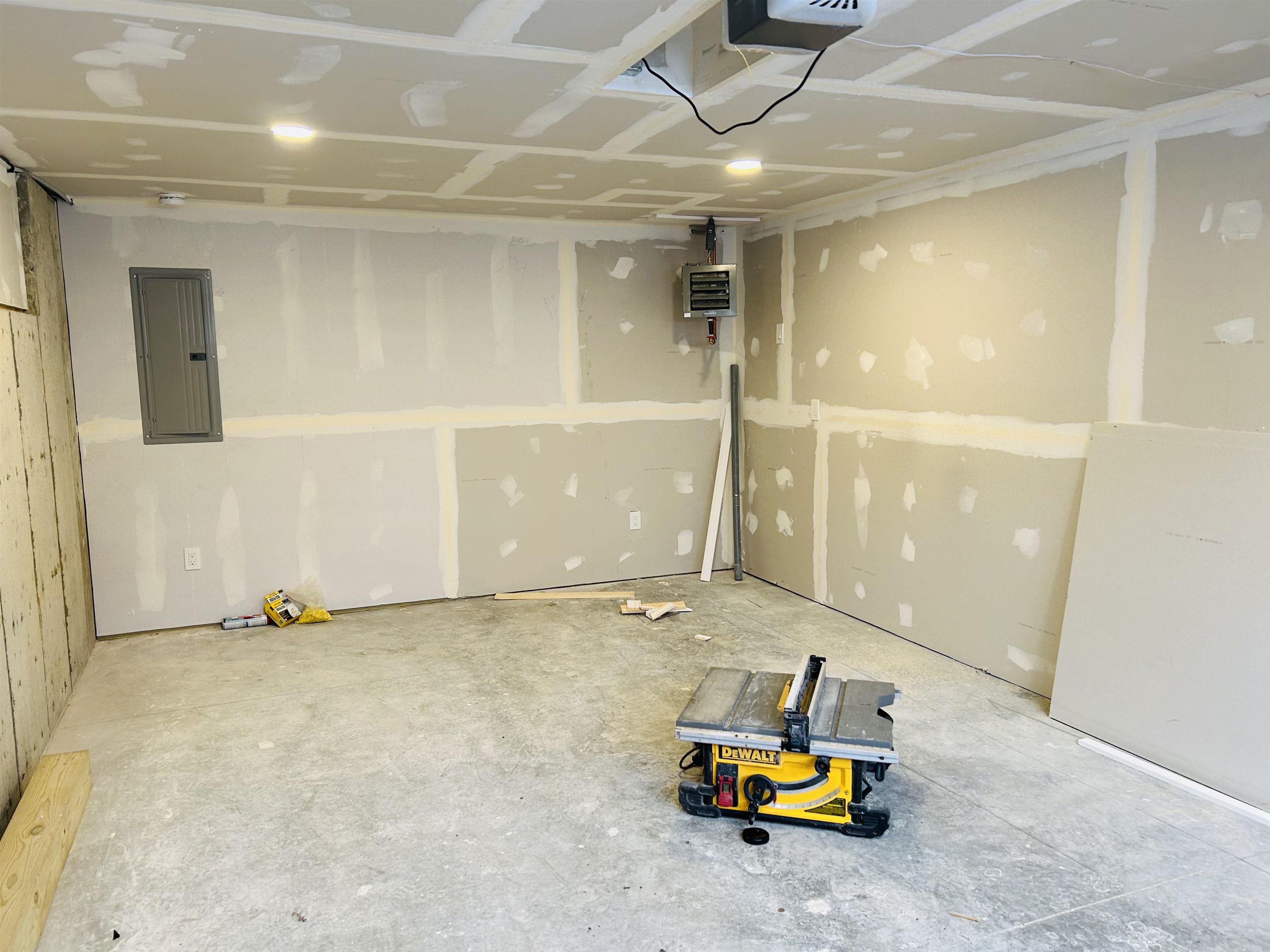 Heated garage