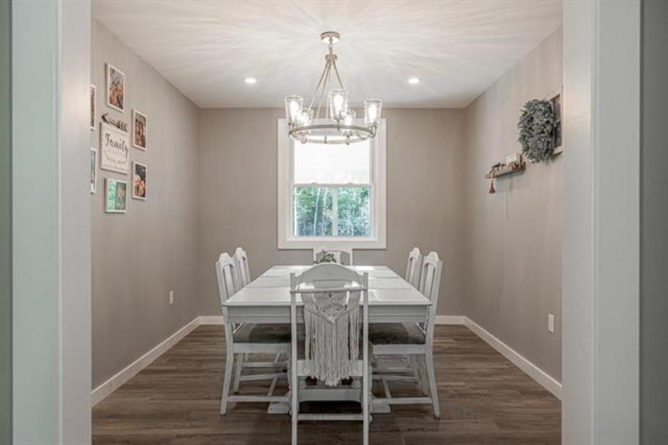 Dining room off the kitchen