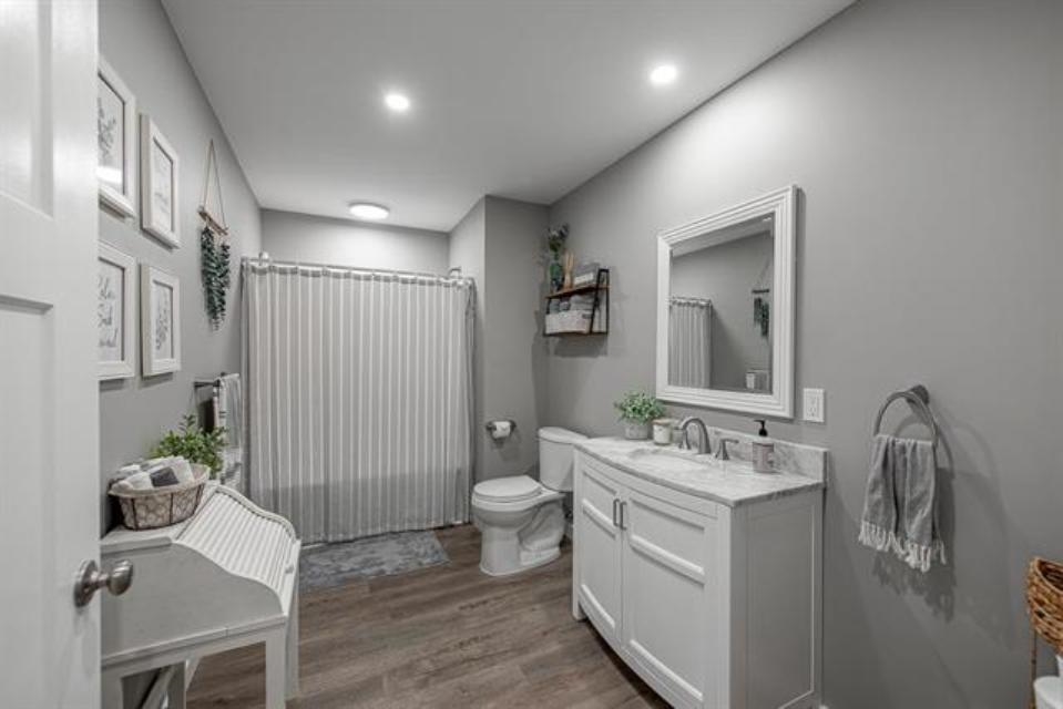 full bath on the main living space