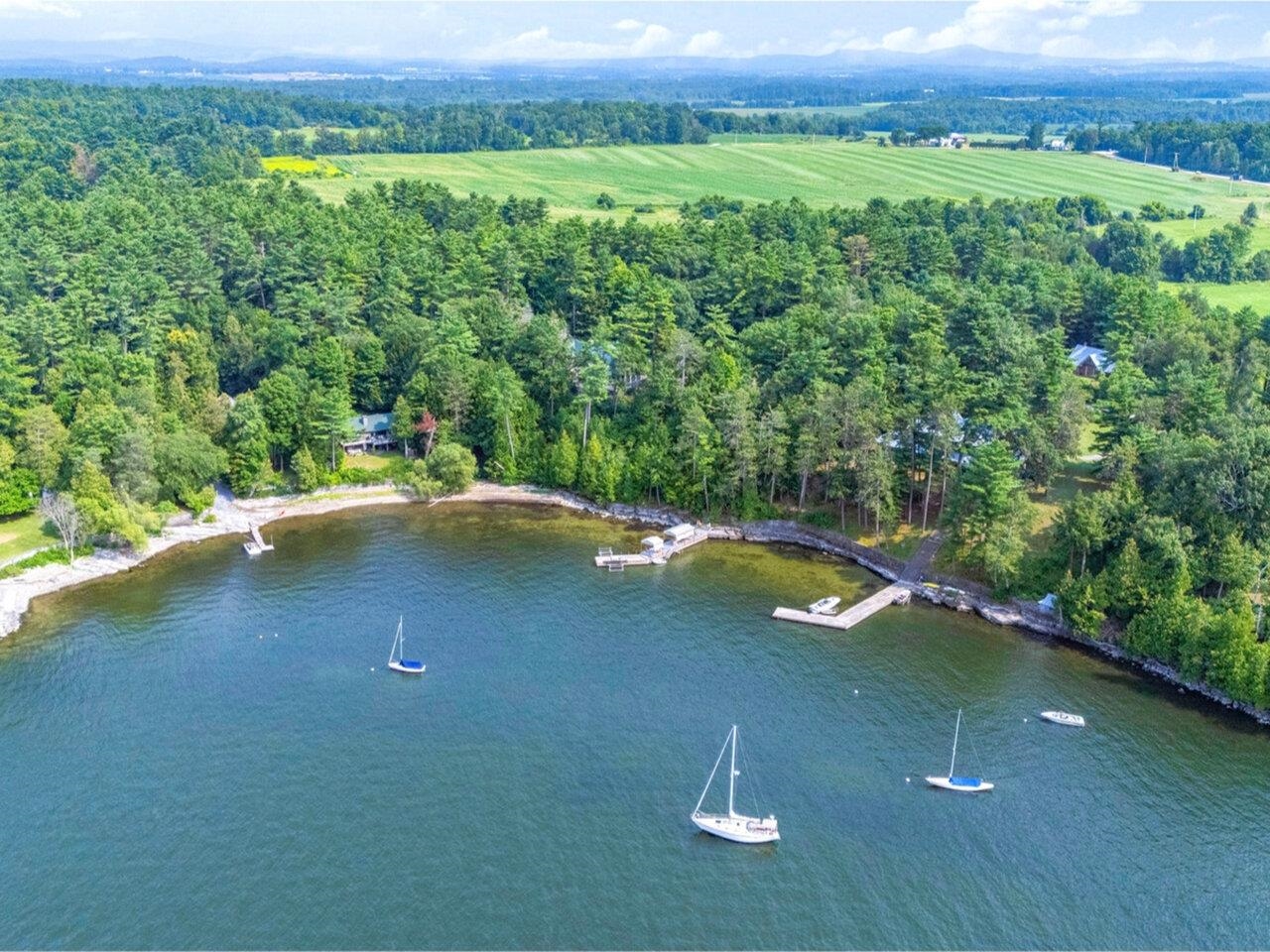 On shores of Lake Champlain