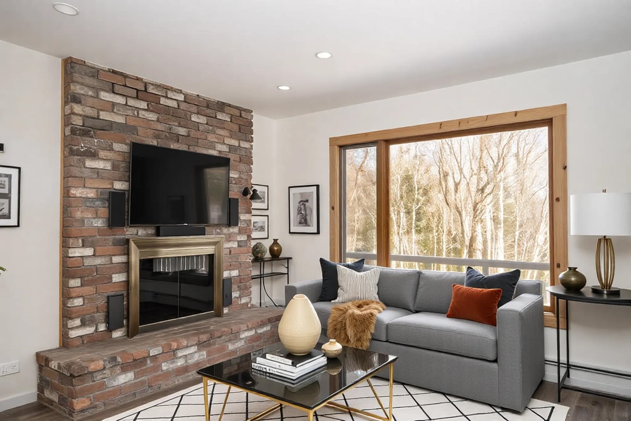 Virtually Staged Living Room Unit 1 22812324