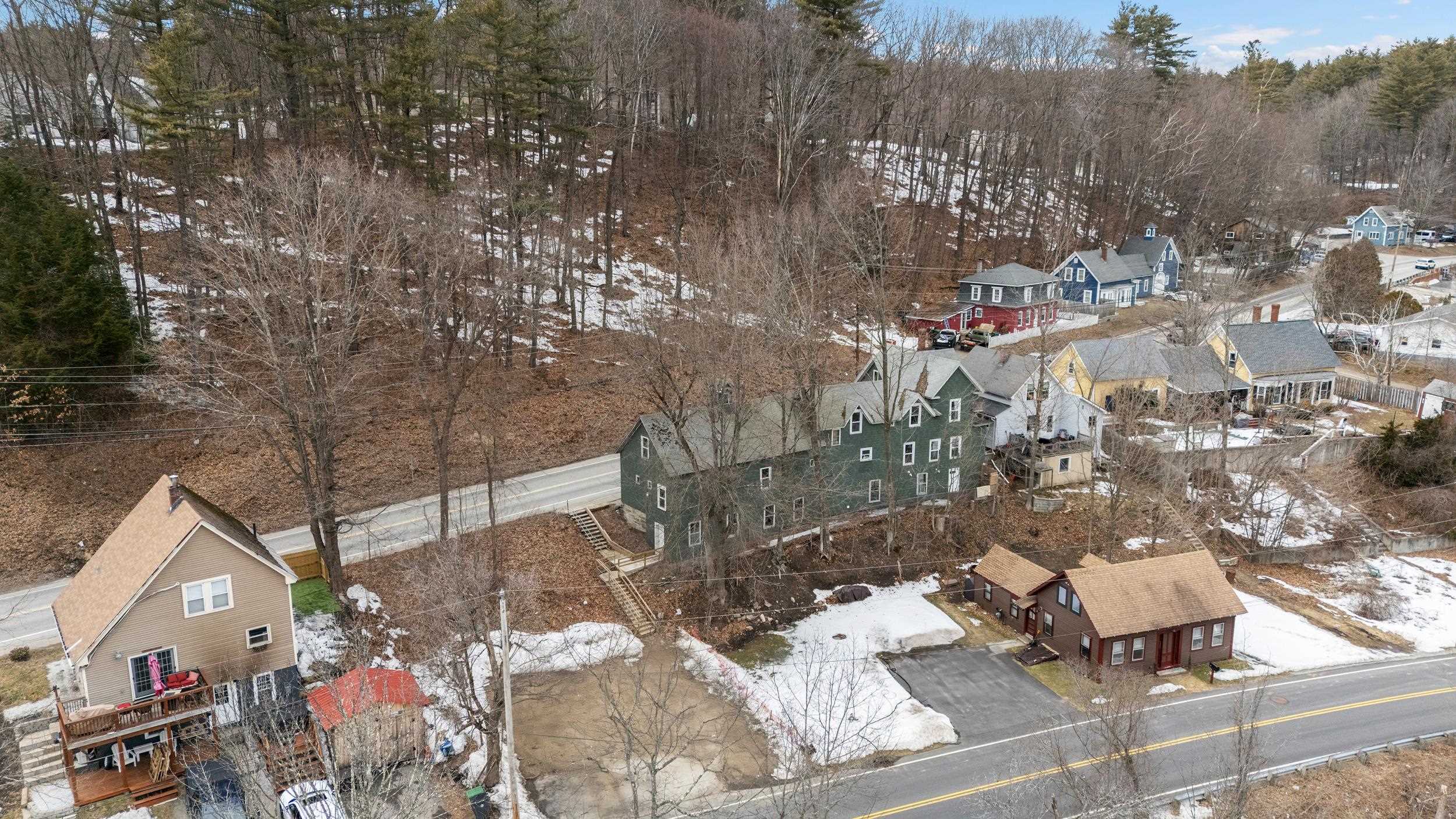Drone of building and parking