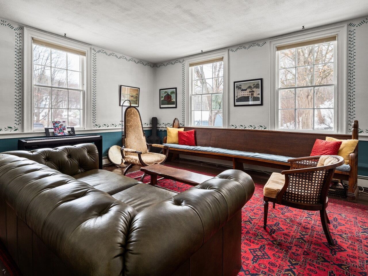 Natural light in living room