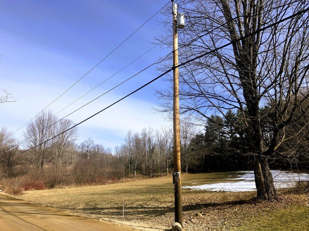 Power, phone, & cable at road