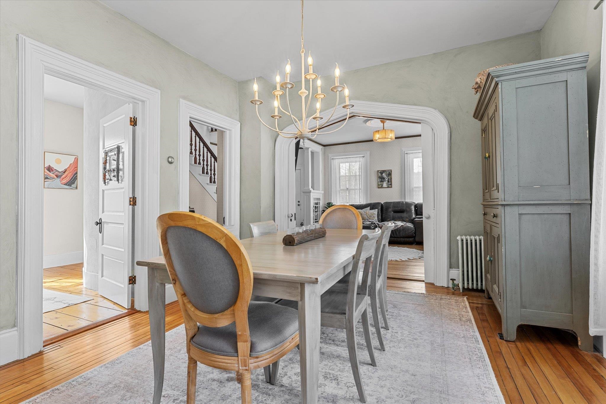 Elegant dining area