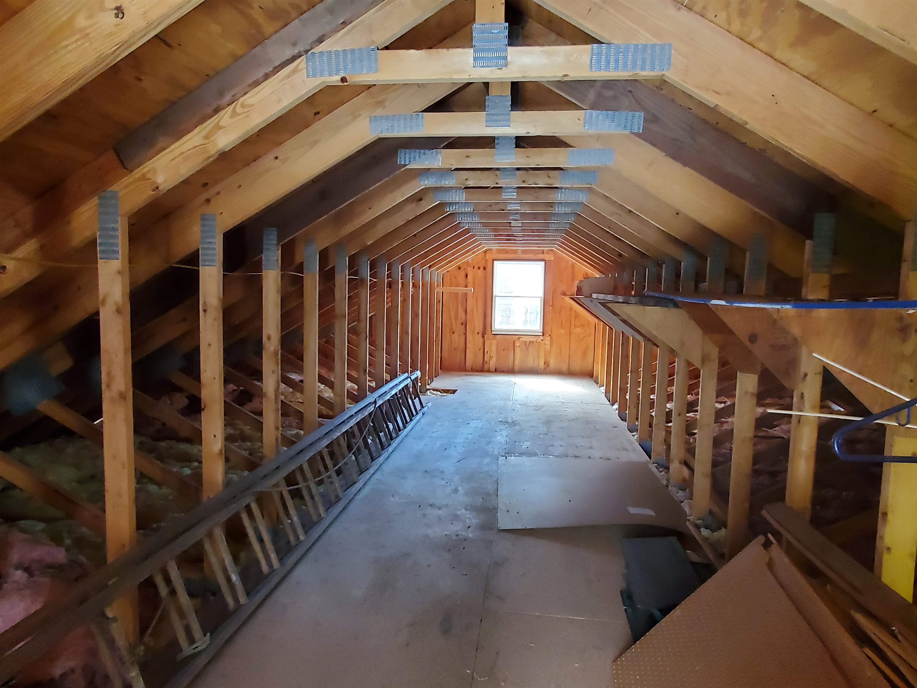 Upstairs of garage