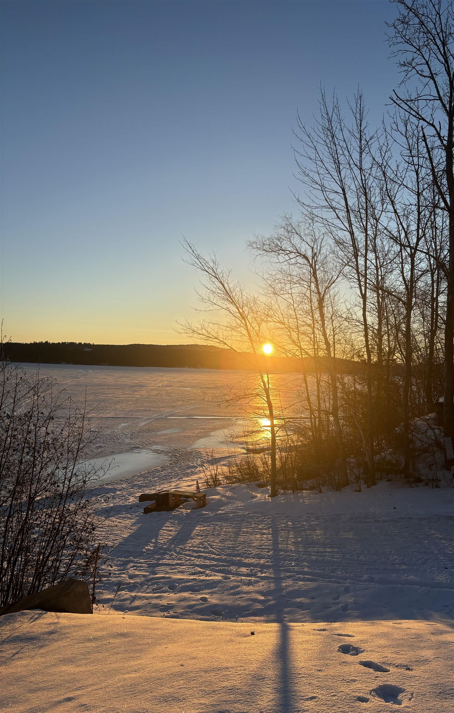 Winter mornings are beautiful here! 22924399