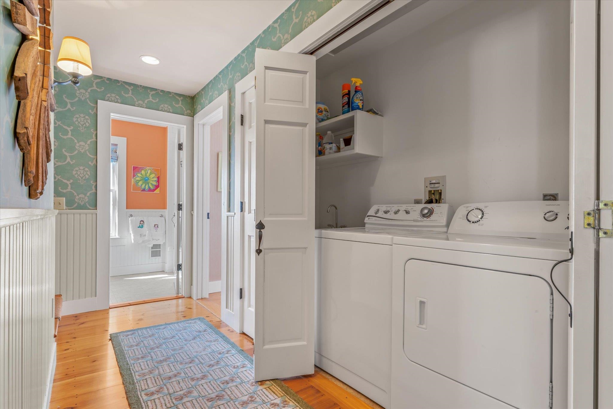 Second floor laundry