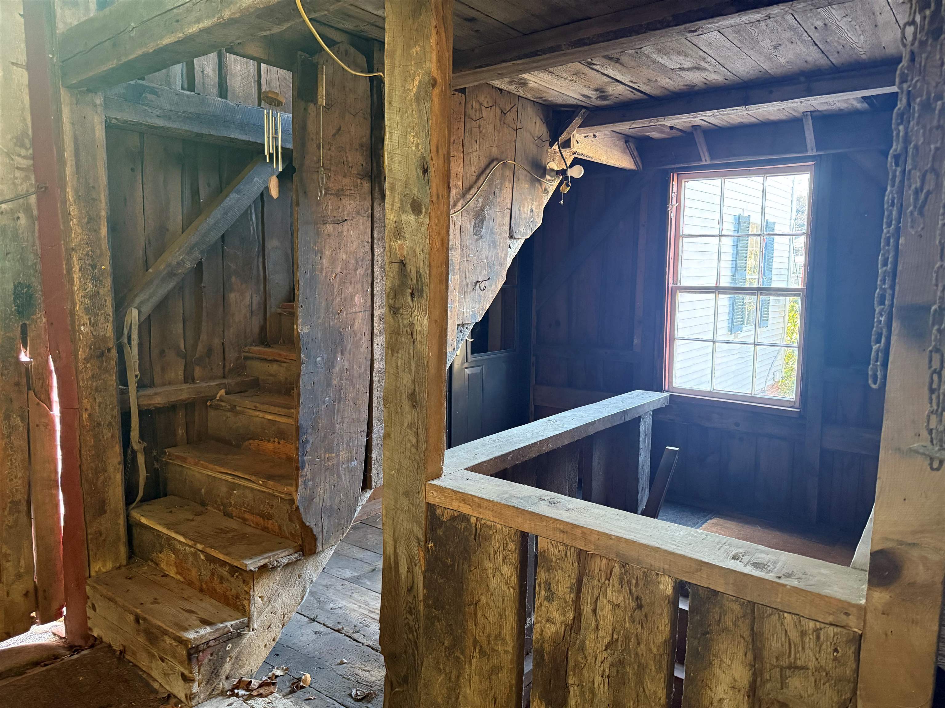 Stairway to 2nd Floor of the Barn