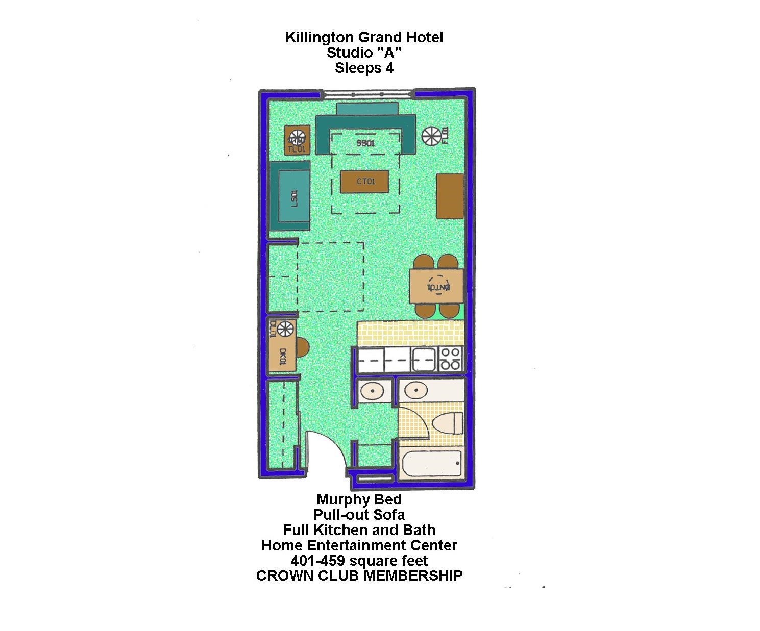 UNIT IS ACTUALLY BIGGER THAN THIS SIMILAR FLOOR PLAN