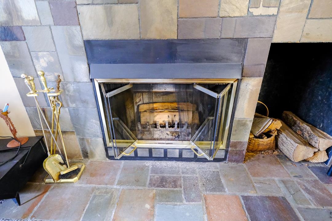 Wood burning fireplace 22928709