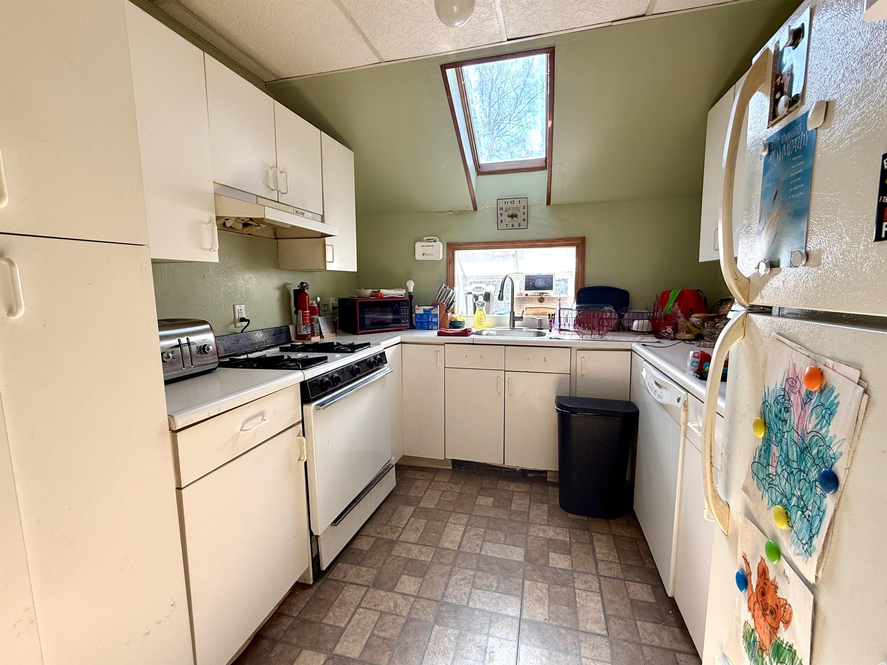 Garage apartment kitchen