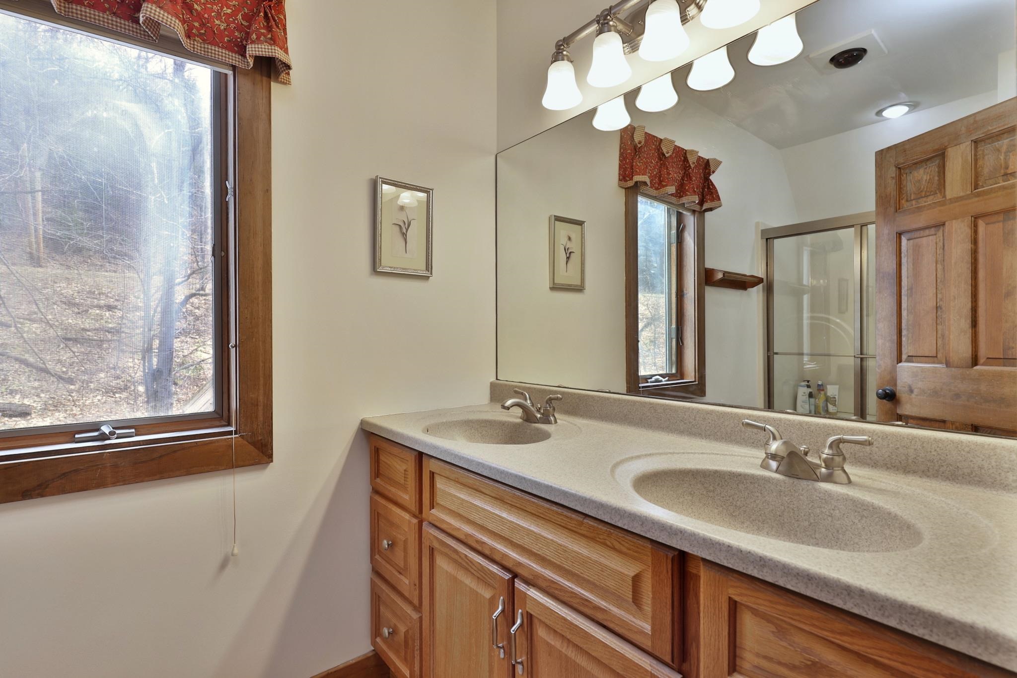 Primary bathroom with shower