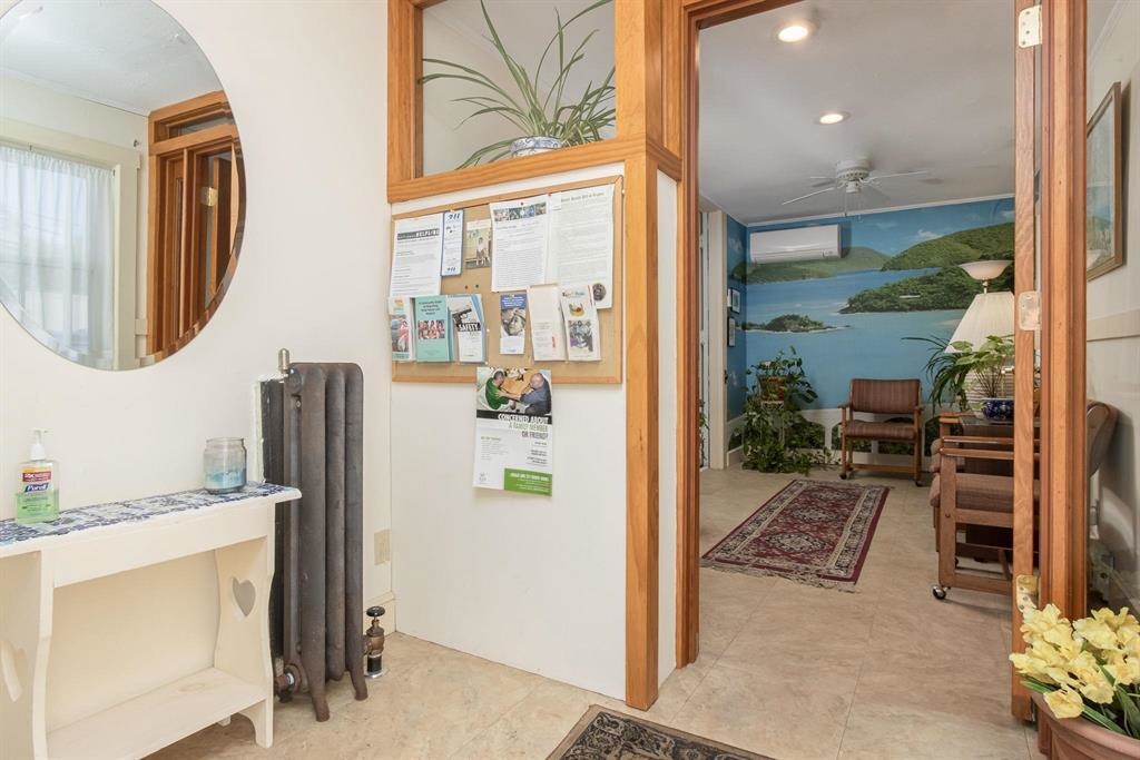 Foyer to waiting room