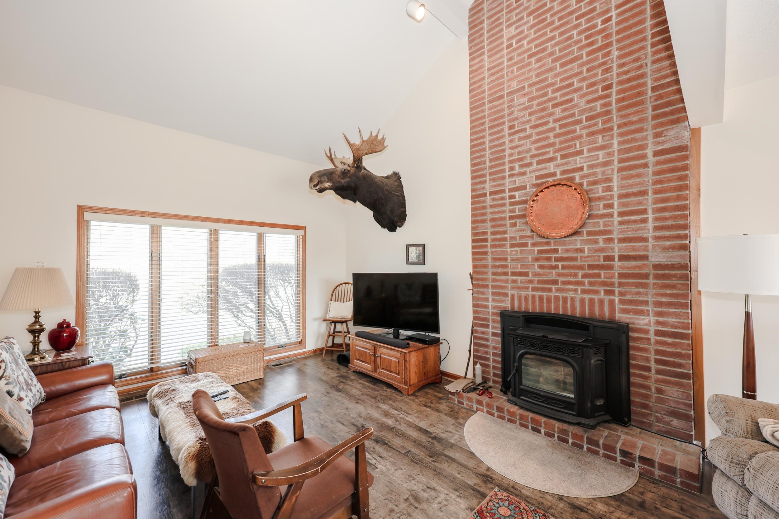Pellet stove insert